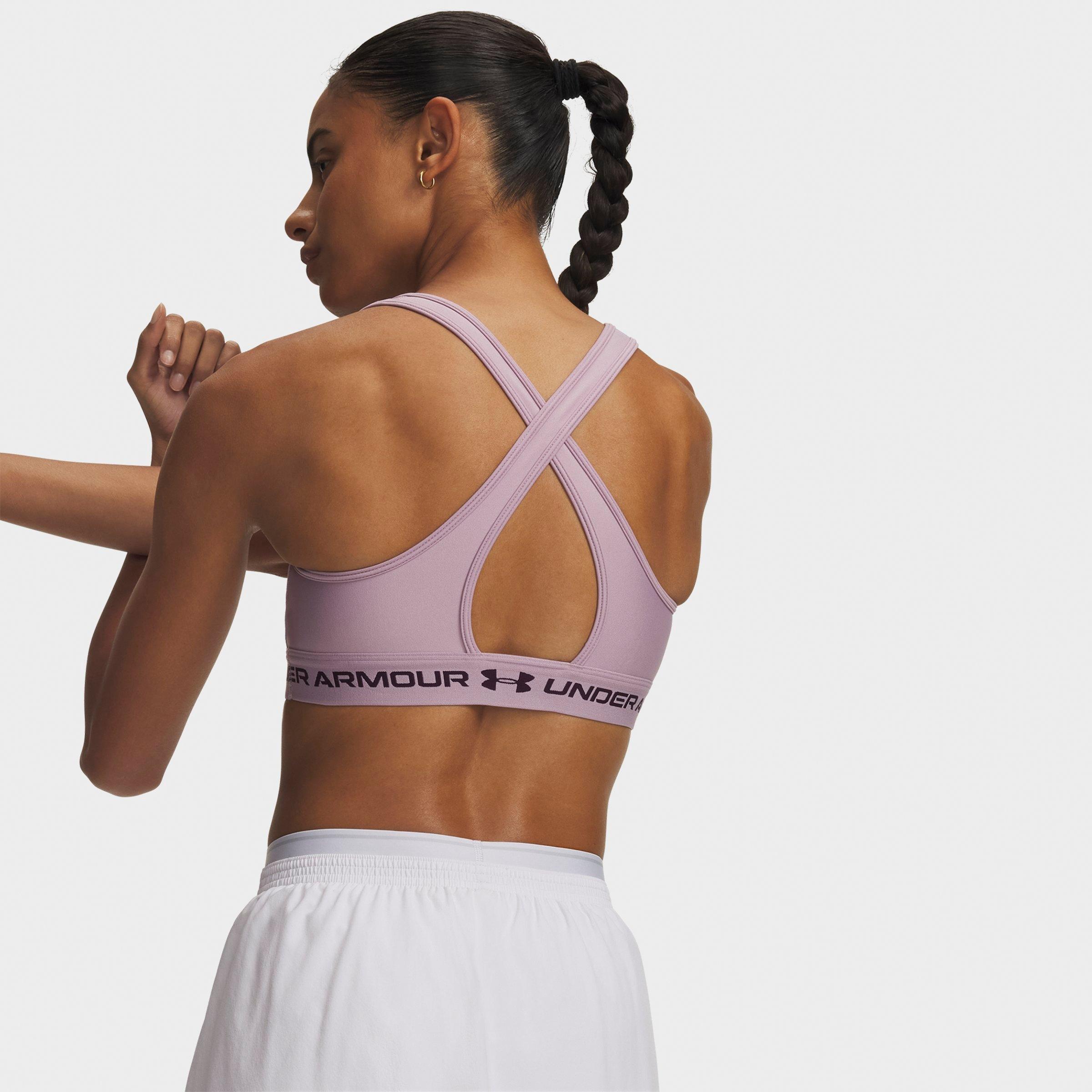 Women's Under Armour Mid Crossback Medium-Support Sports Bra