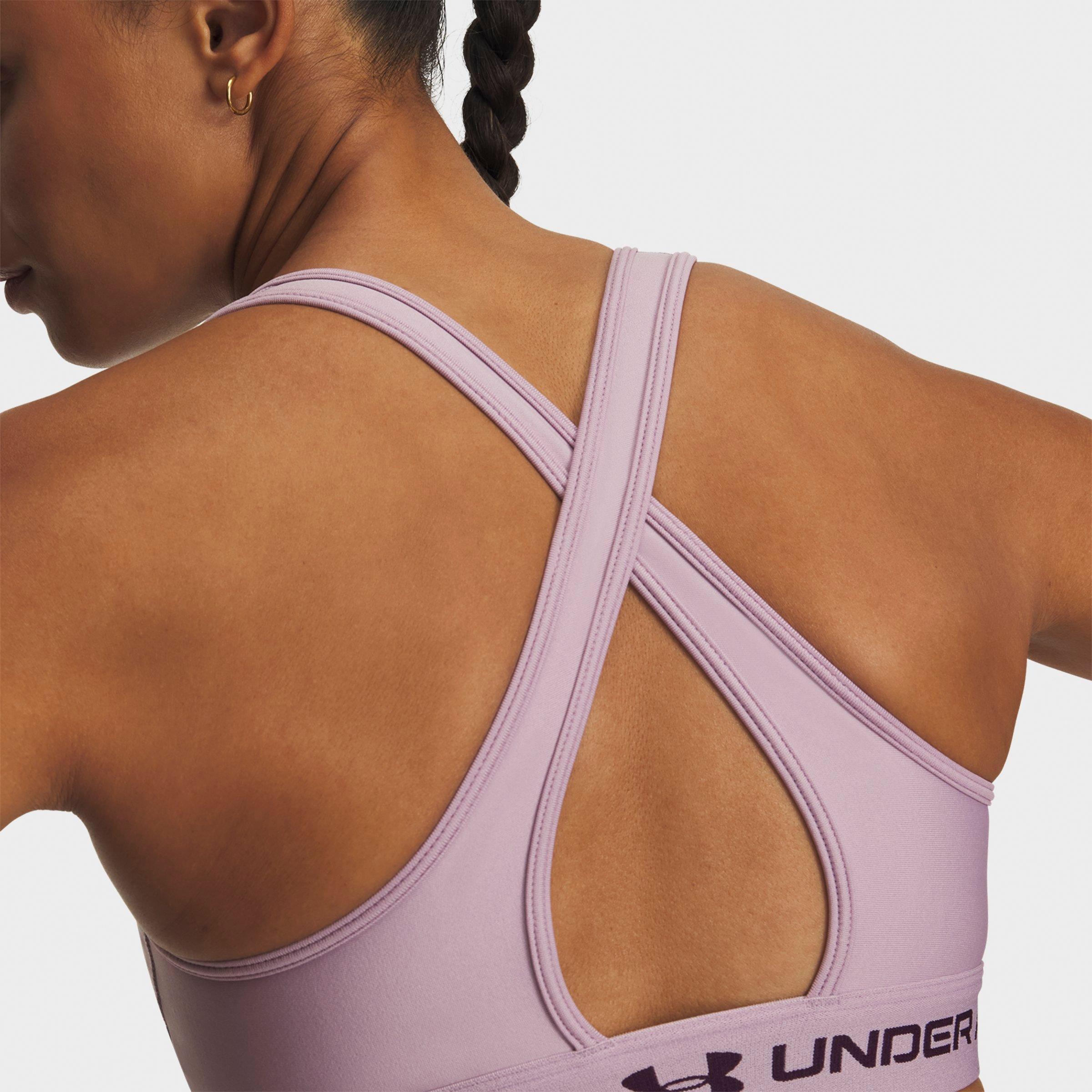 Women's Under Armour Mid Crossback Medium-Support Sports Bra