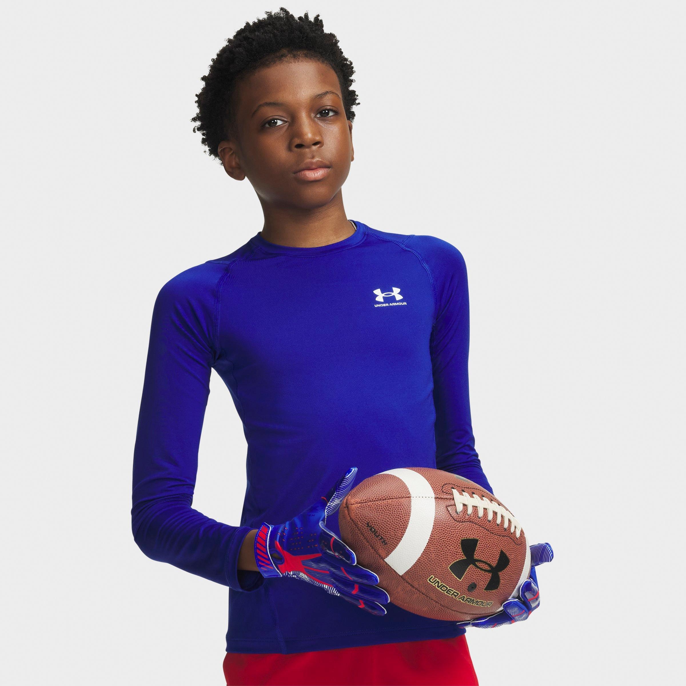 Boys' Big Kids' Under Armour HeatGear Long-Sleeve Shirt