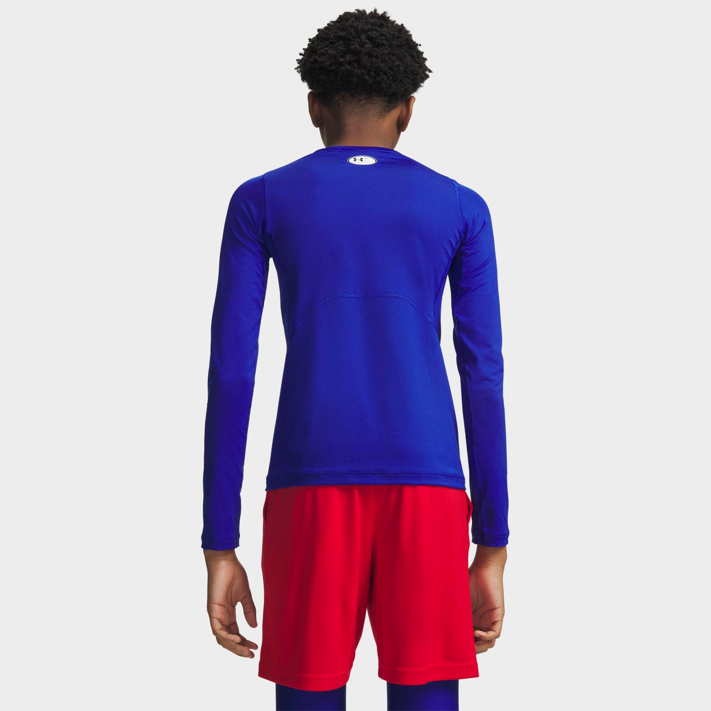 Boys' Big Kids' Under Armour HeatGear Long-Sleeve Shirt