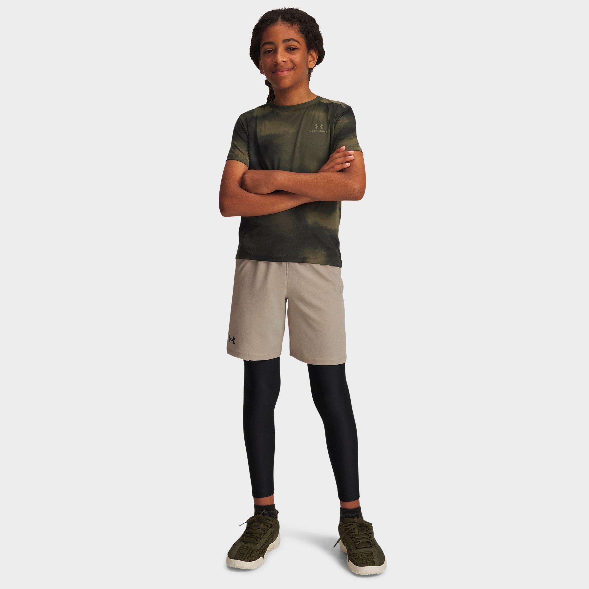 Boys' Big Kids' Under Armour HeatGear Leggings