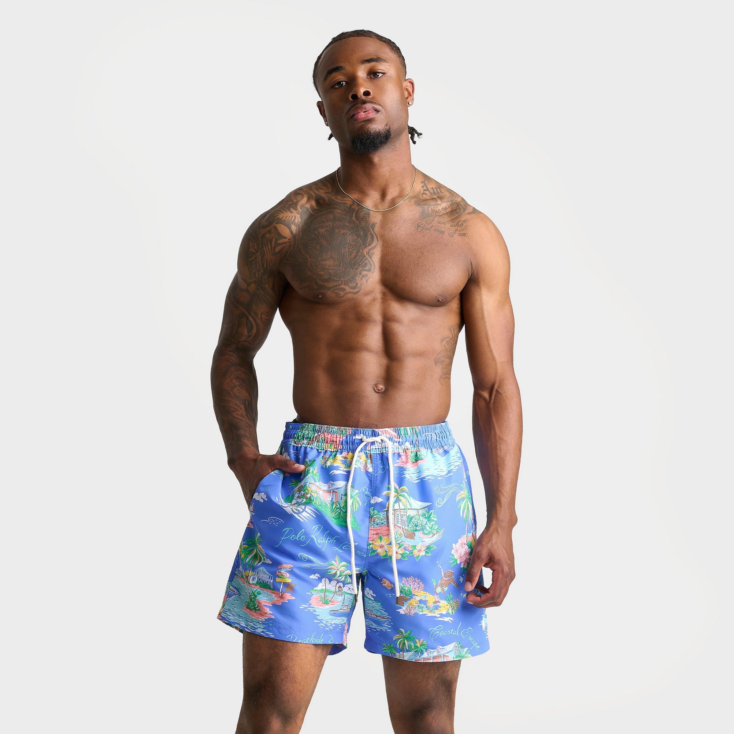 Men's Polo Ralph Lauren Bear Traveler Swim Shorts