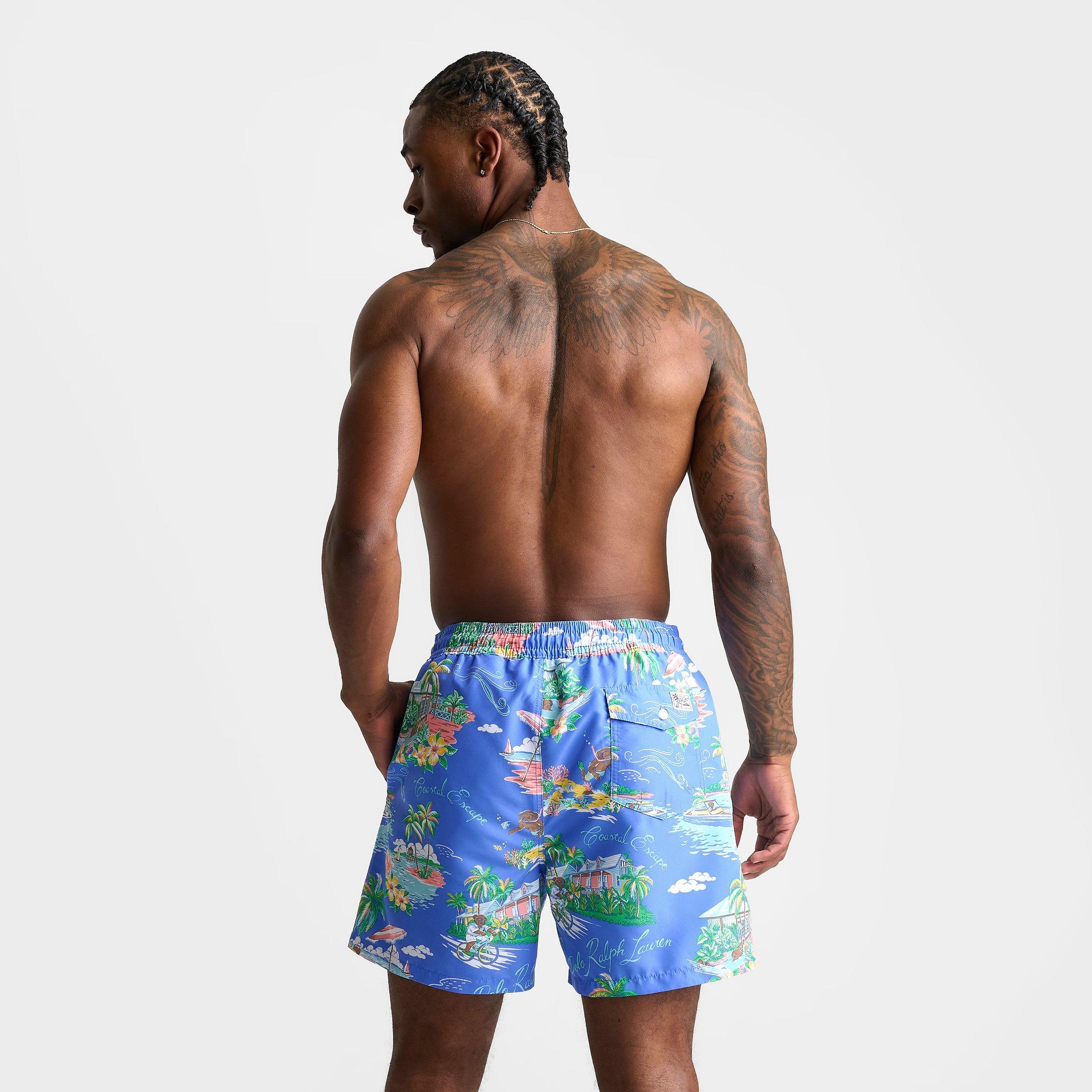 Men's Polo Ralph Lauren Bear Traveler Swim Shorts