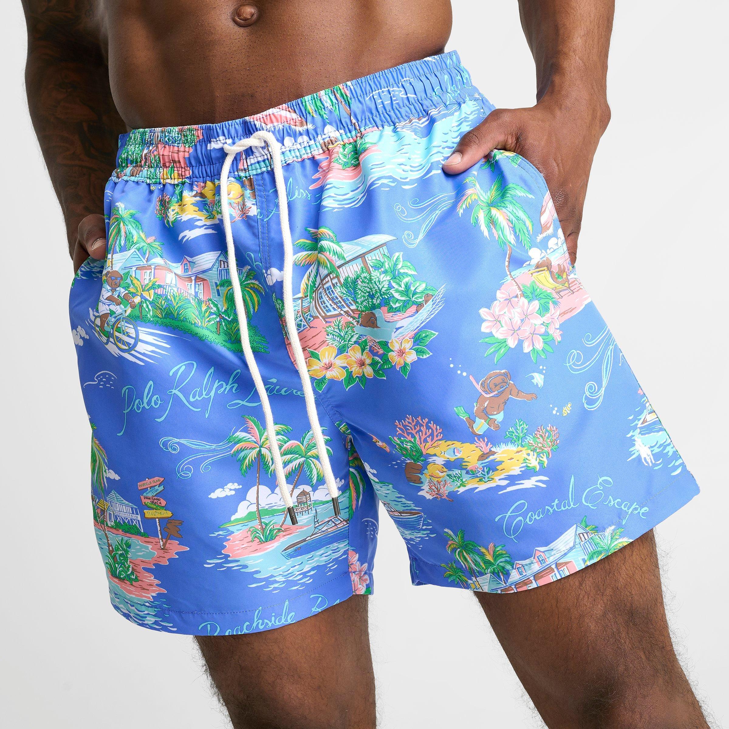 Men's Polo Ralph Lauren Bear Traveler Swim Shorts