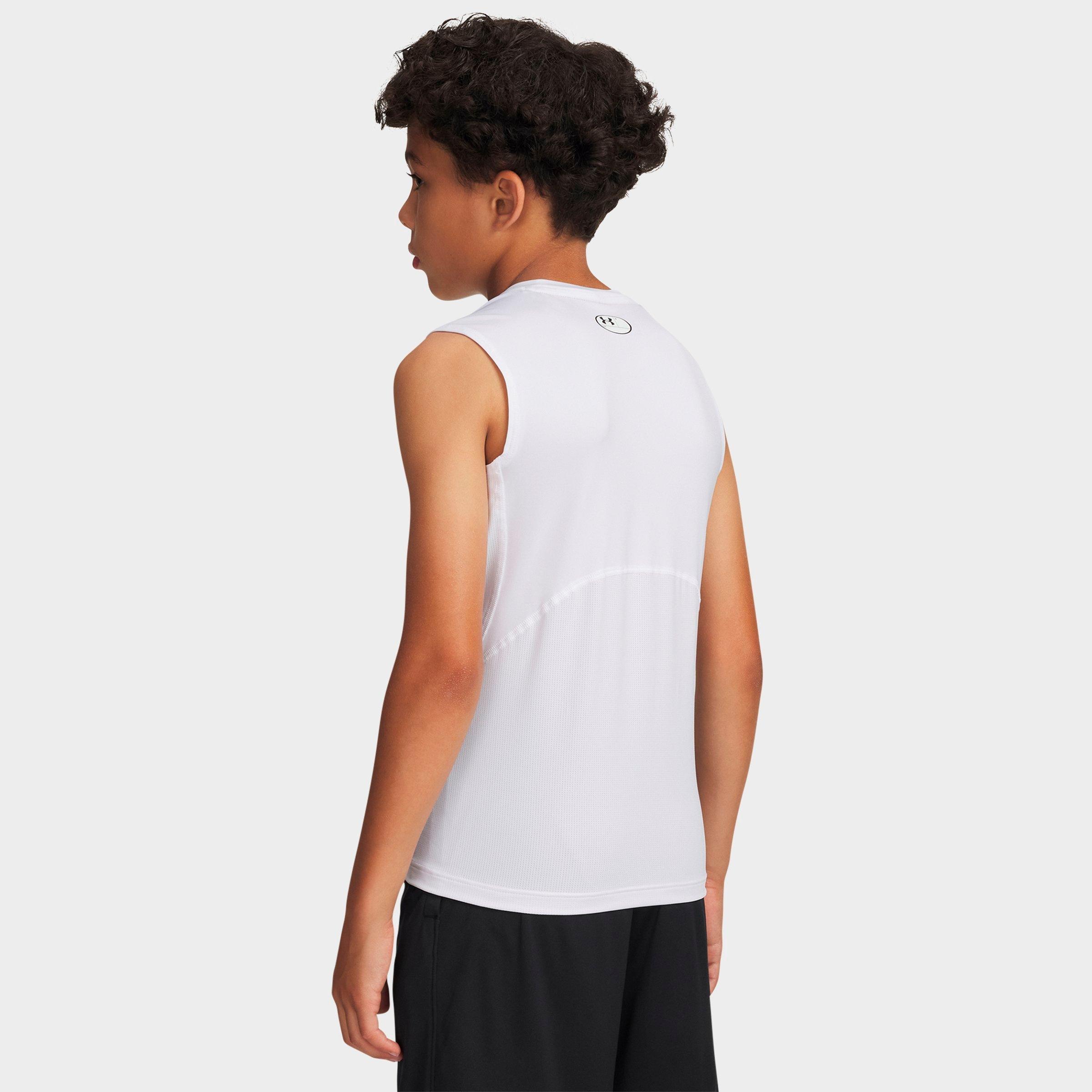 Boys' Big Kids' Under Armour HeatGear Sleeveless Shirt