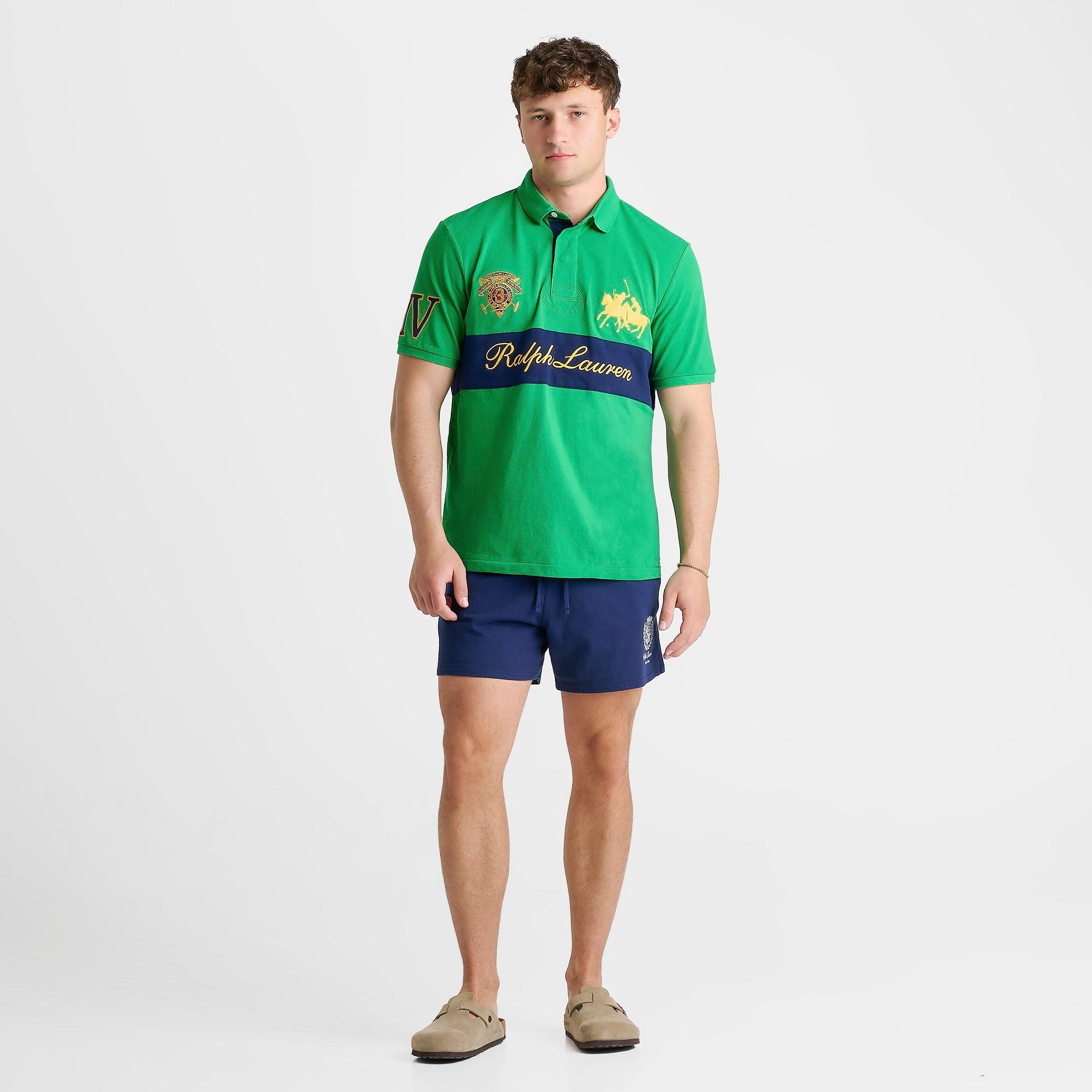 Men's Polo Ralph Lauren Striped Crest Jersey Shirt