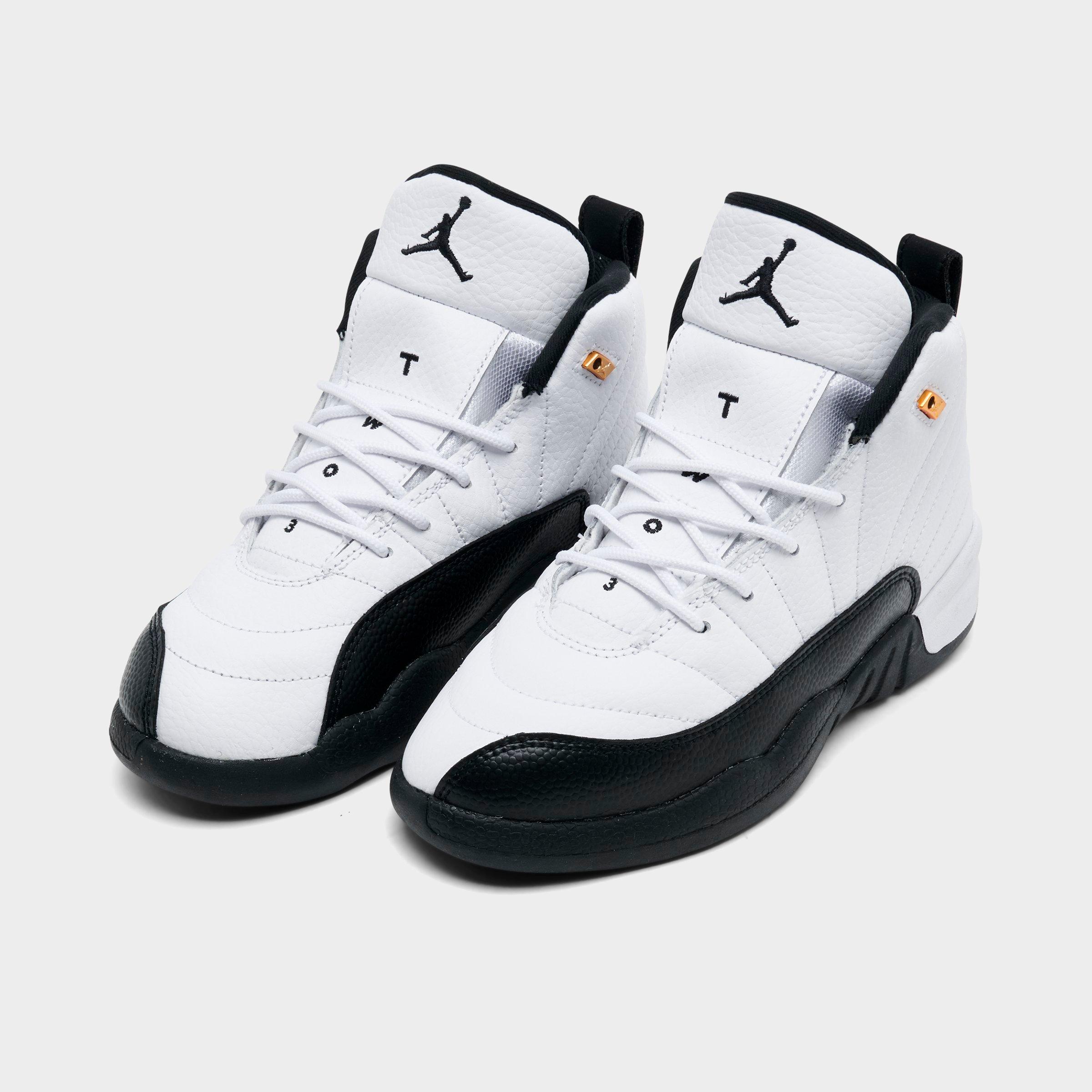 Little Kids' Air Jordan Retro 12 Basketball Shoes