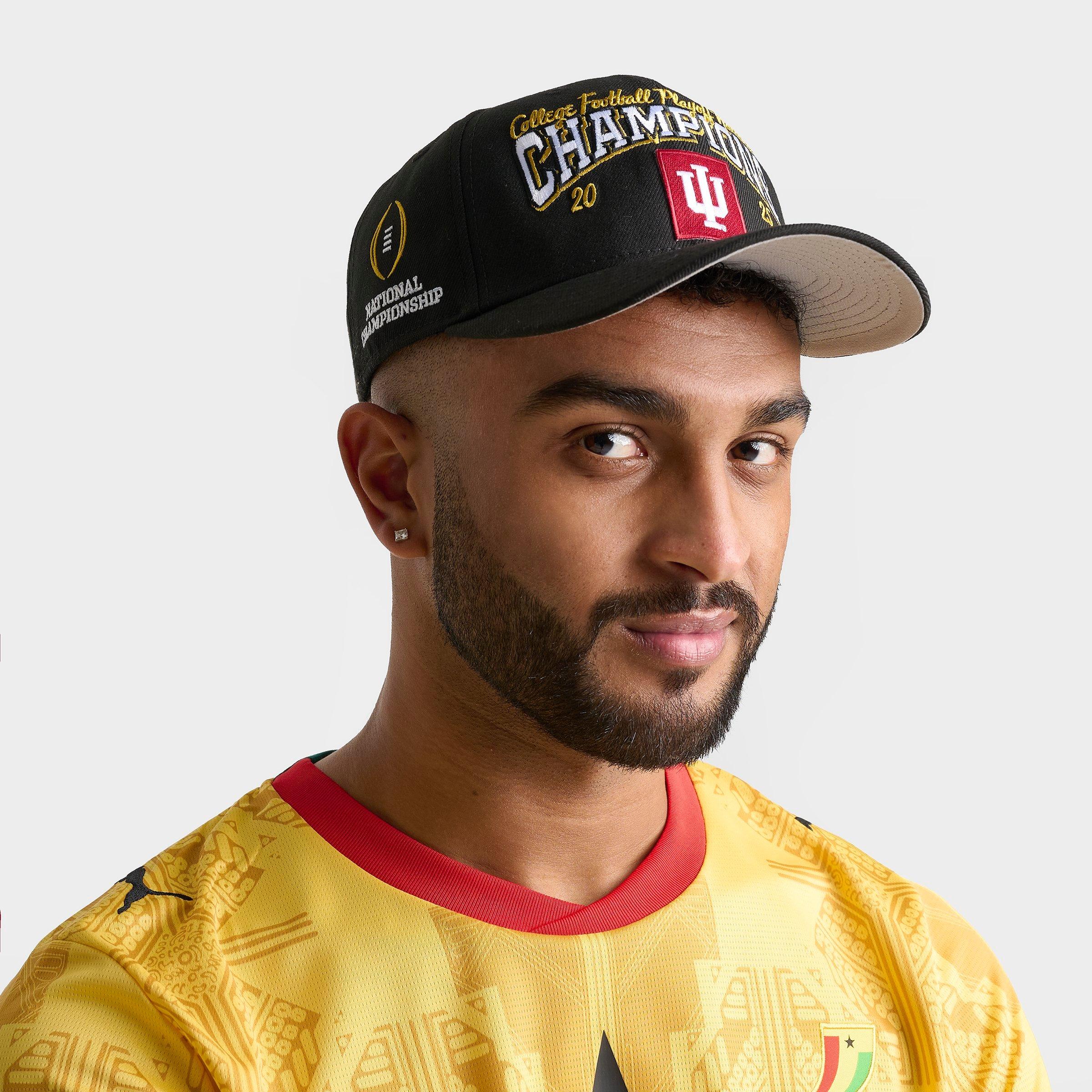 New Era Indiana Hoosiers National Champions 9SEVENTY Stretch-Snap Snapback Hat