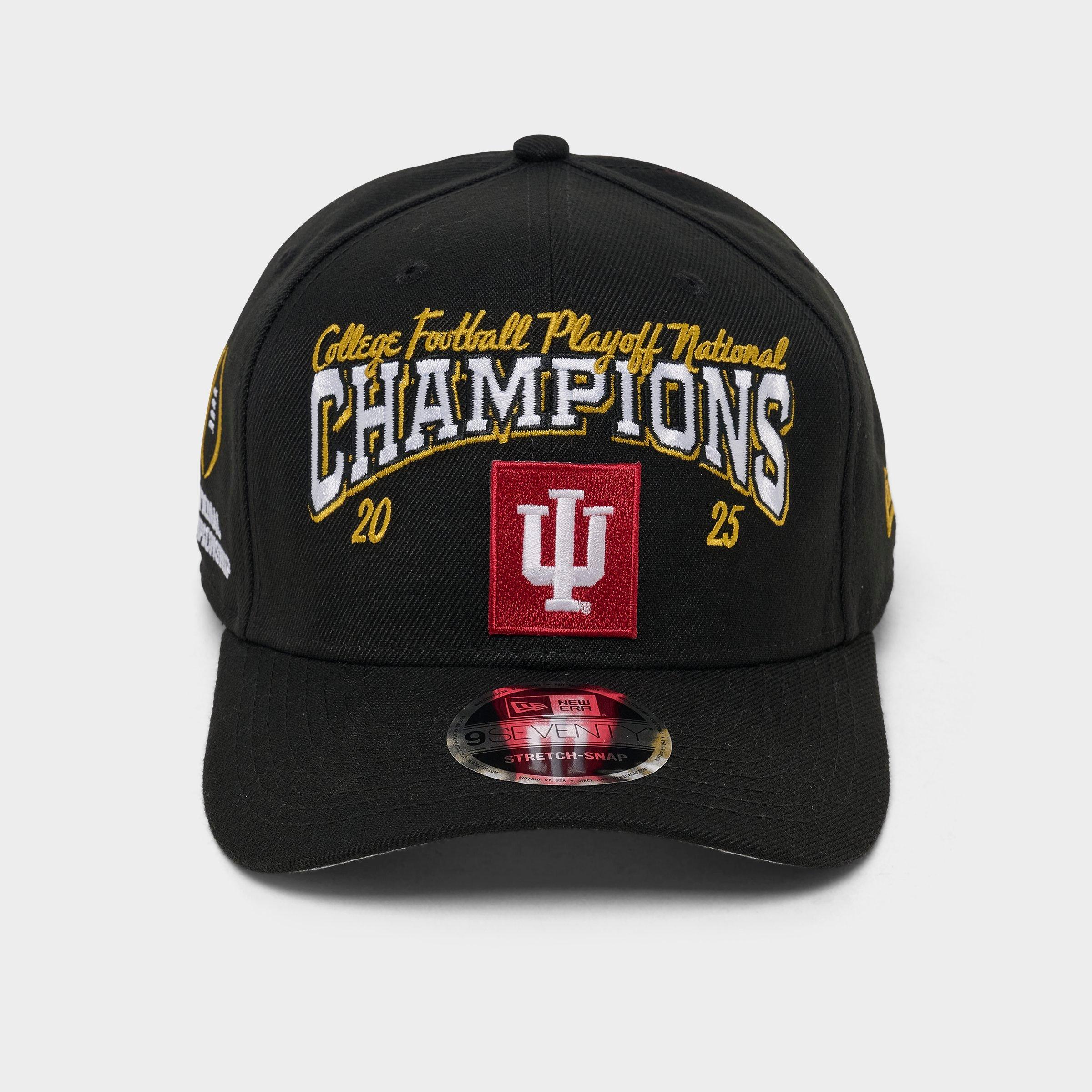 New Era Indiana Hoosiers National Champions 9SEVENTY Stretch-Snap Snapback Hat