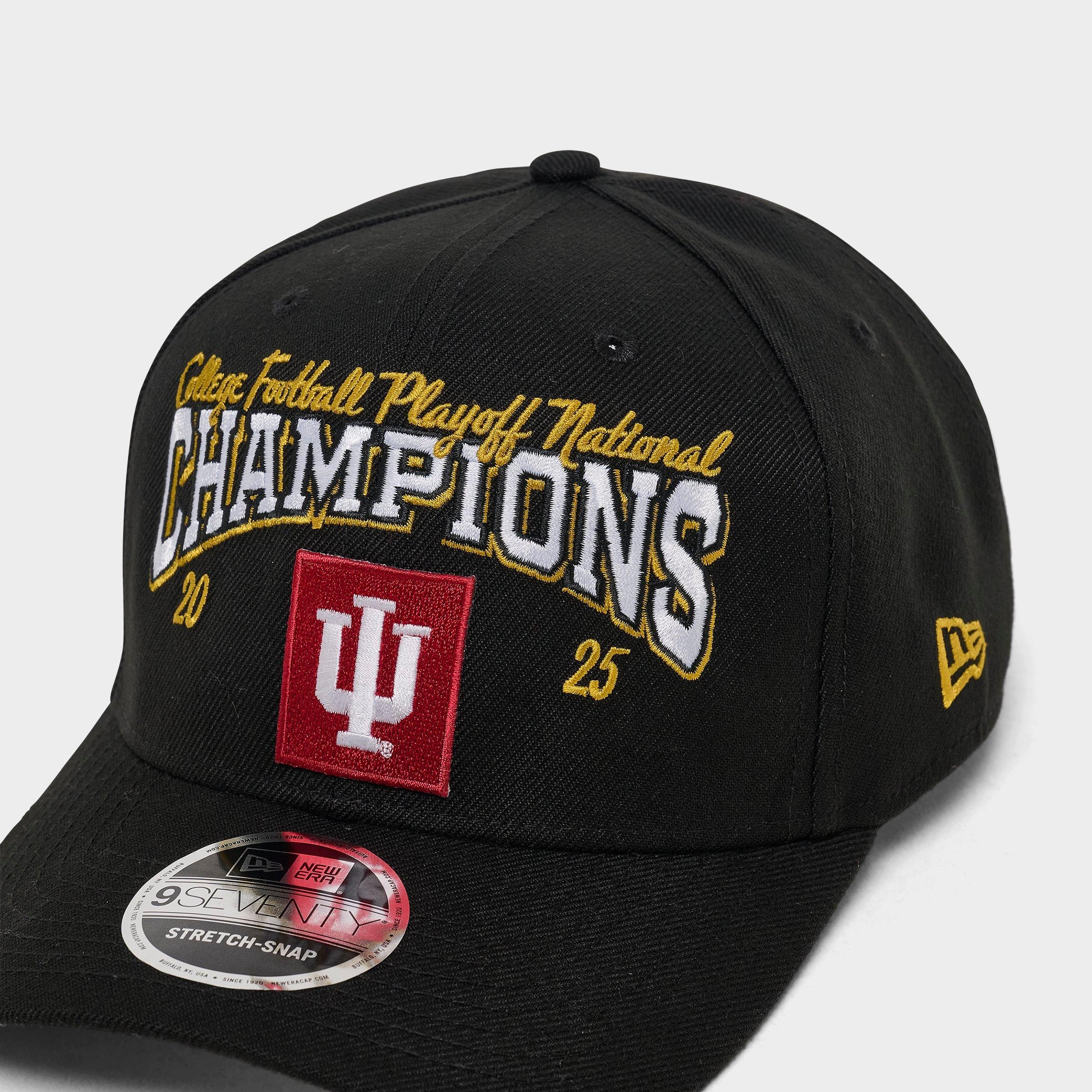 New Era Indiana Hoosiers National Champions 9SEVENTY Stretch-Snap Snapback Hat
