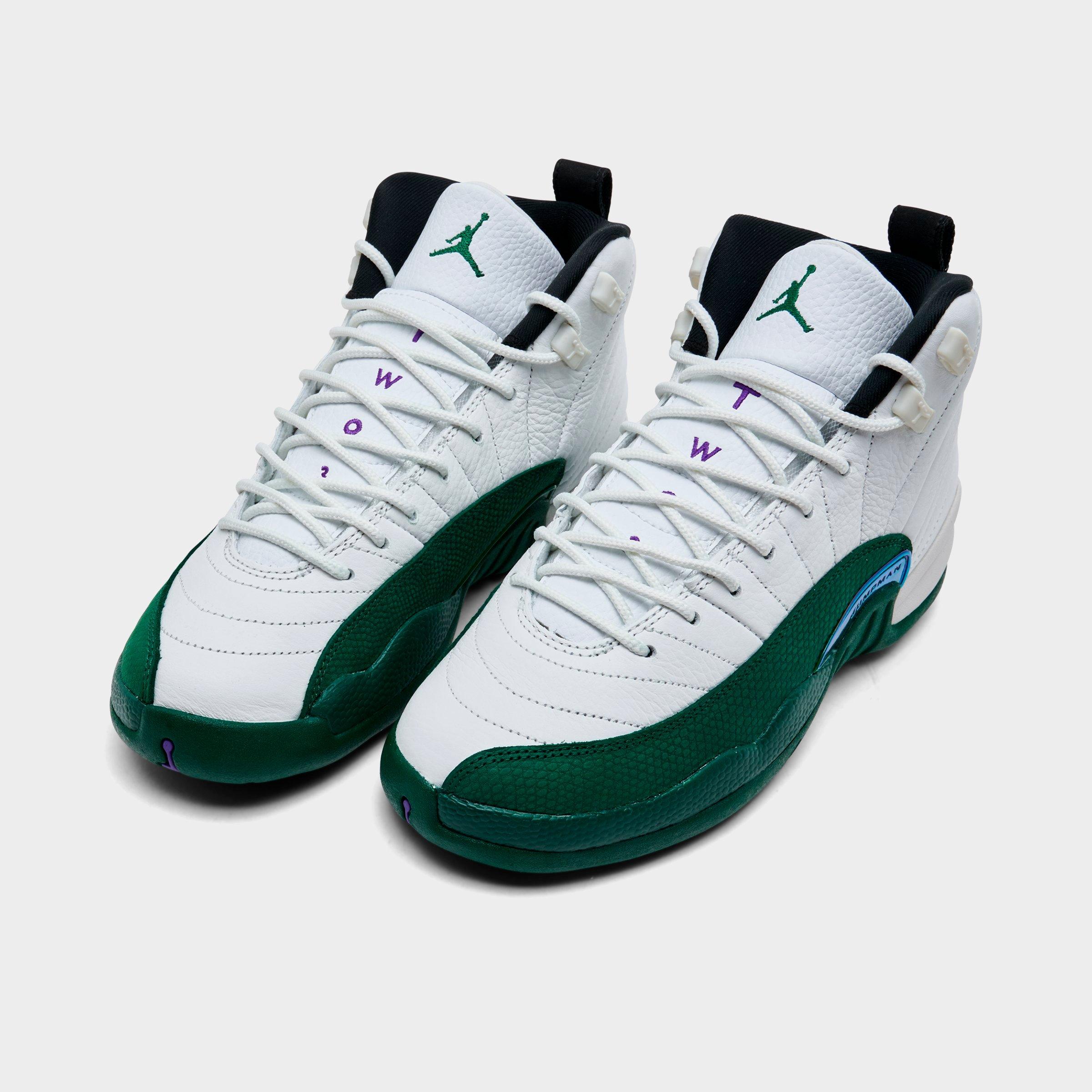 Big Kids' Air Jordan Retro 12 Basketball Shoes