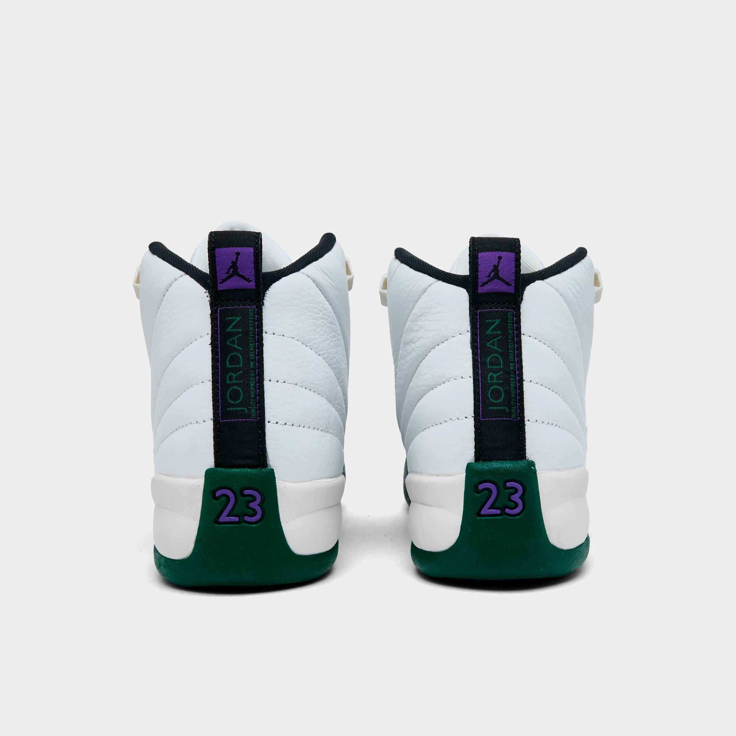 Big Kids' Air Jordan Retro 12 Basketball Shoes