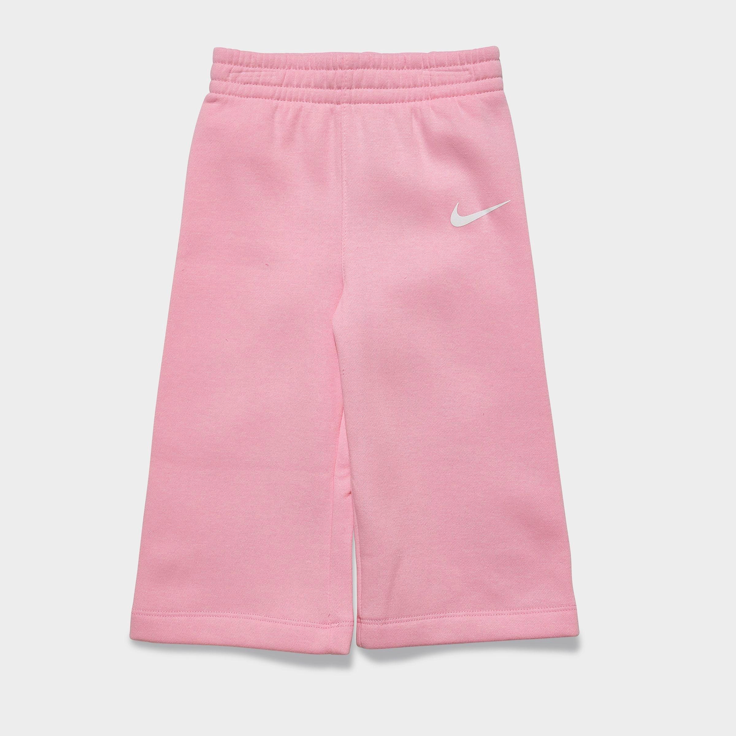 Girls' Infant Nike Full-Zip Hoodie and Wide Leg Sweatpants Set