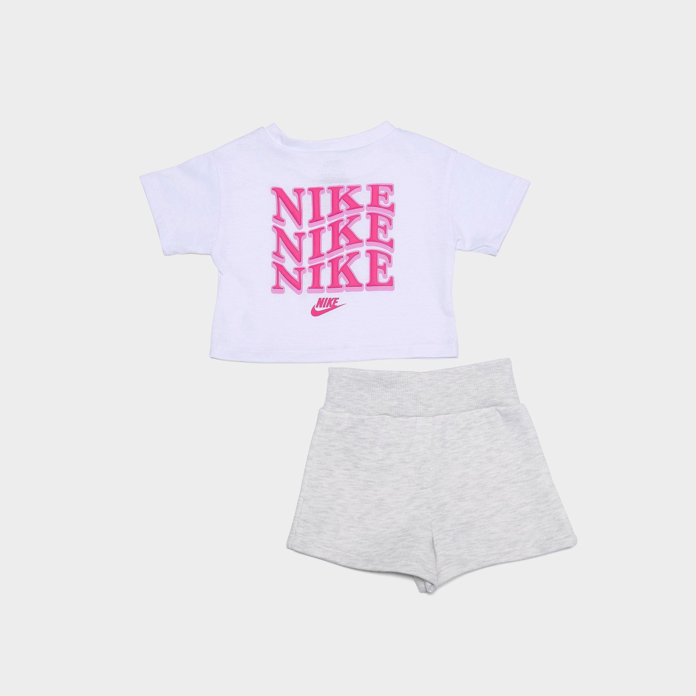 Girls' Toddler Nike T-Shirt and Shorts Set