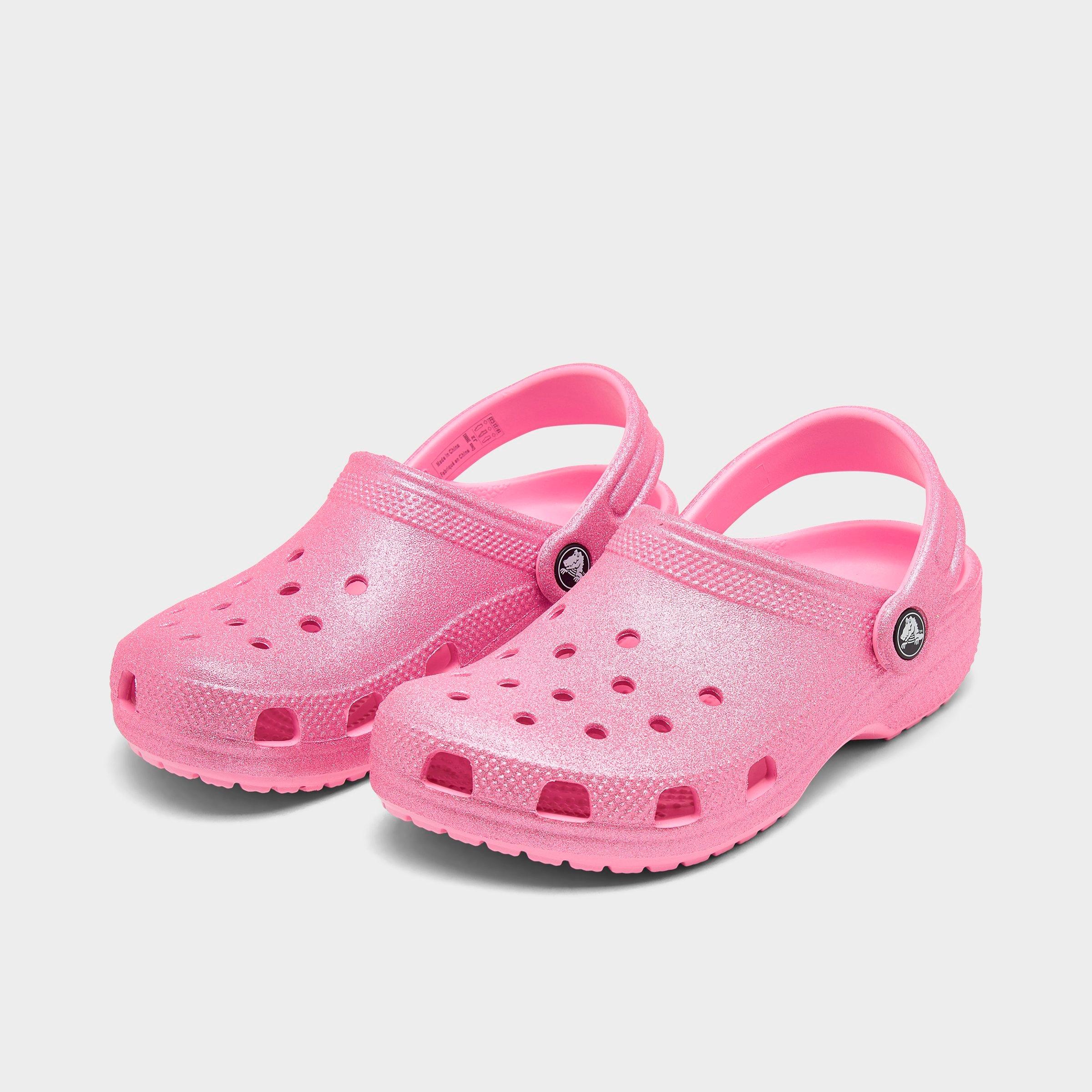 Girls' Little Kids' Crocs Classic Glitter Clog Shoes