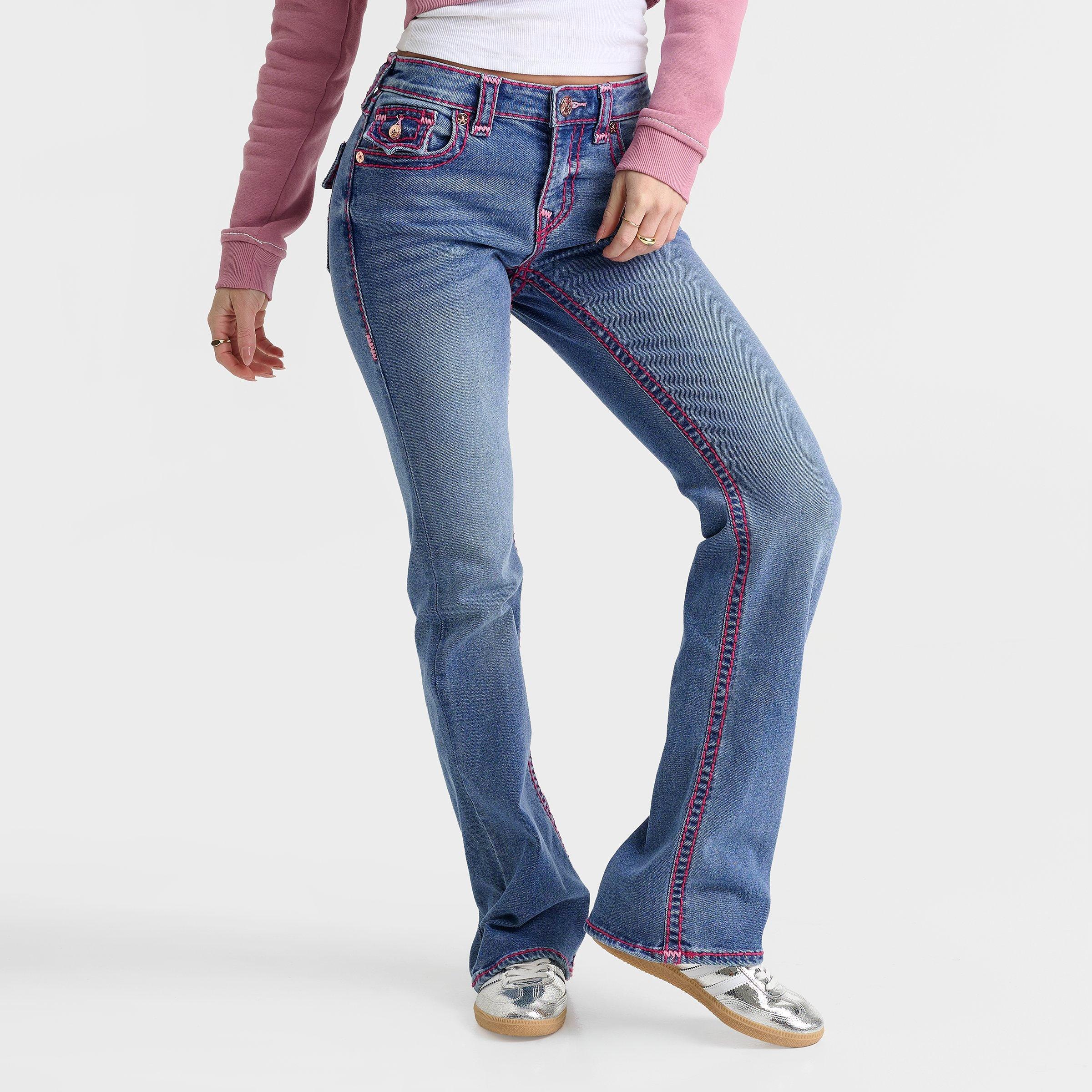 Women's True Religion Becca Super T Mid-Rise Bootcut Jeans