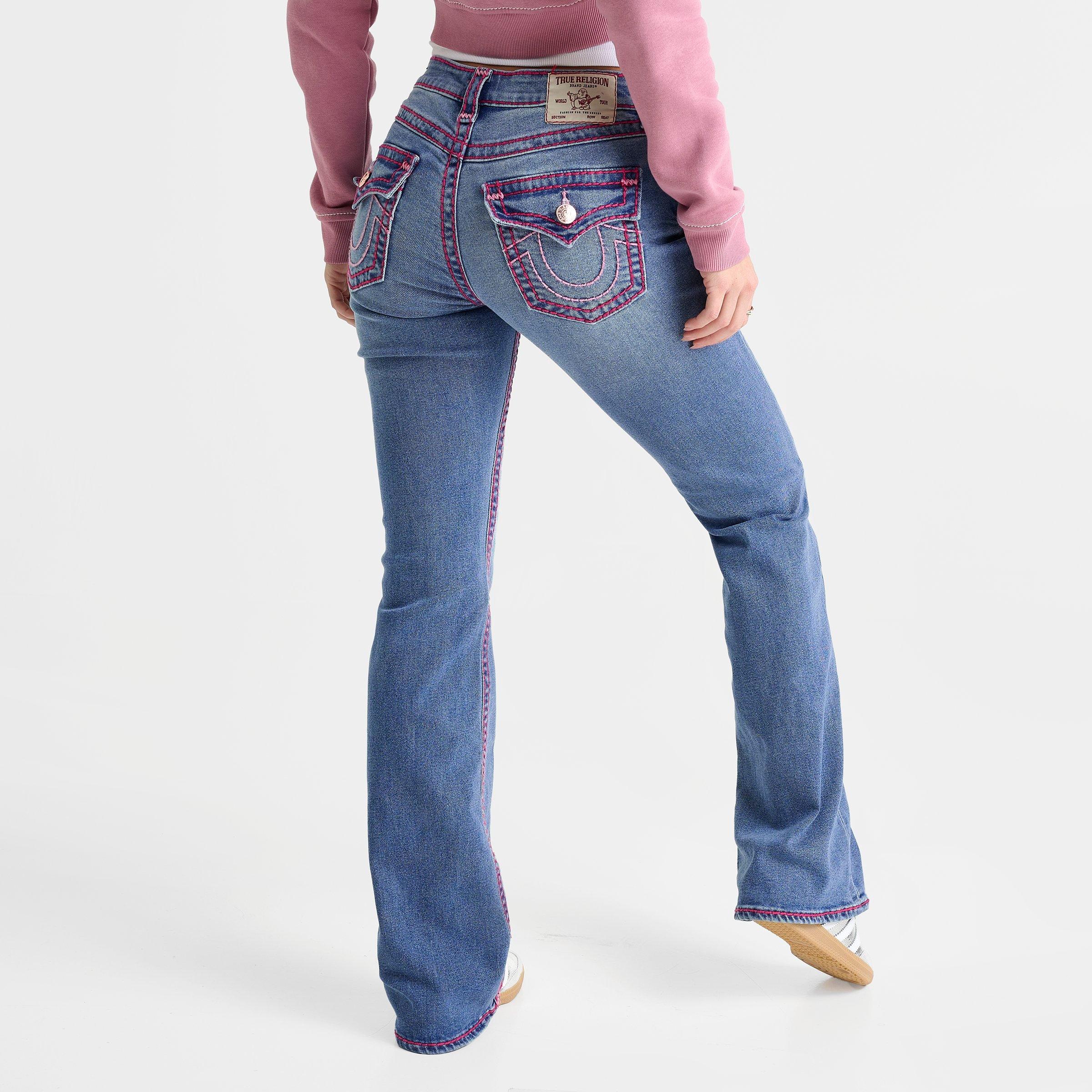 Women's True Religion Becca Super T Mid-Rise Bootcut Jeans