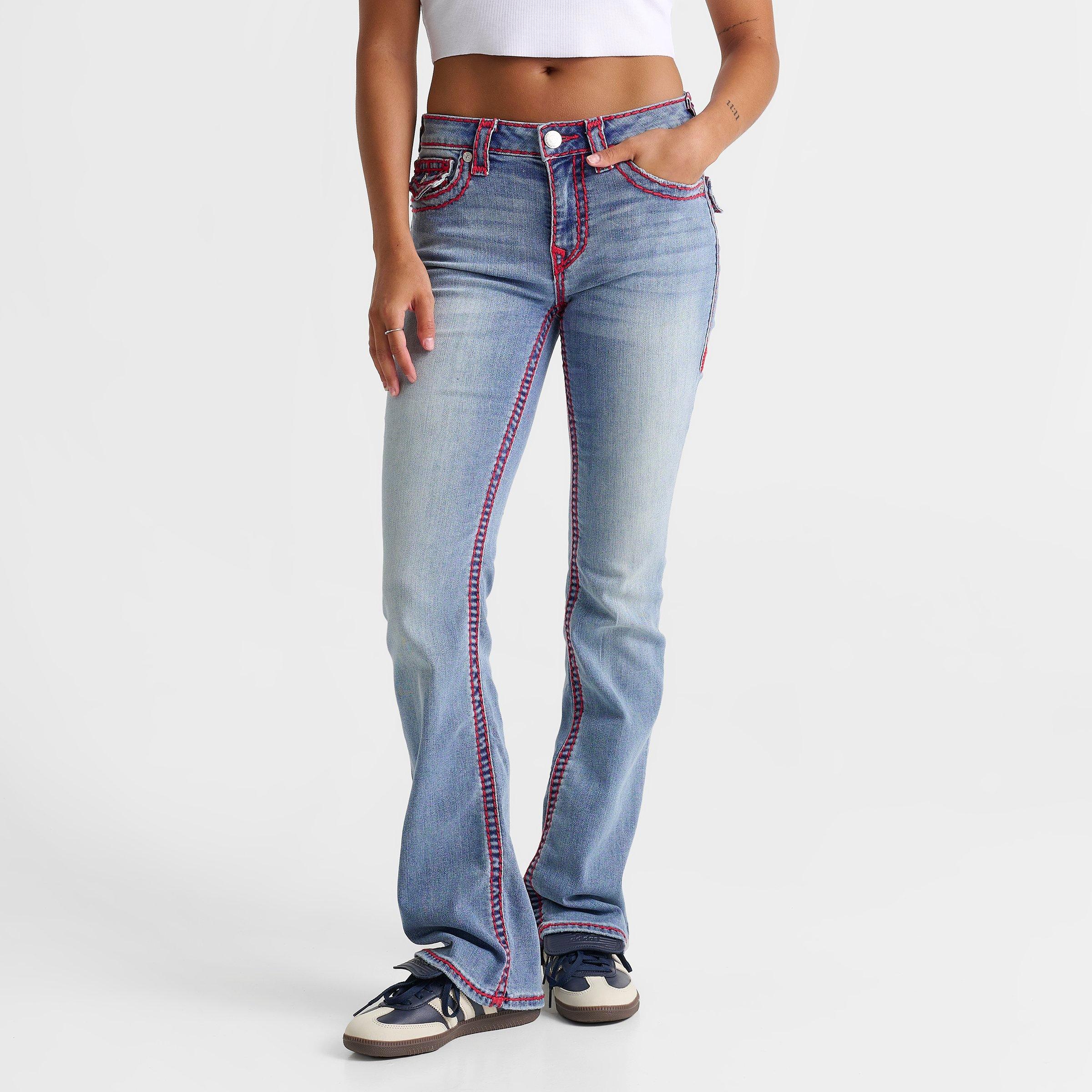 Women's True Religion Becca Super T Mid-Rise Bootcut Jeans