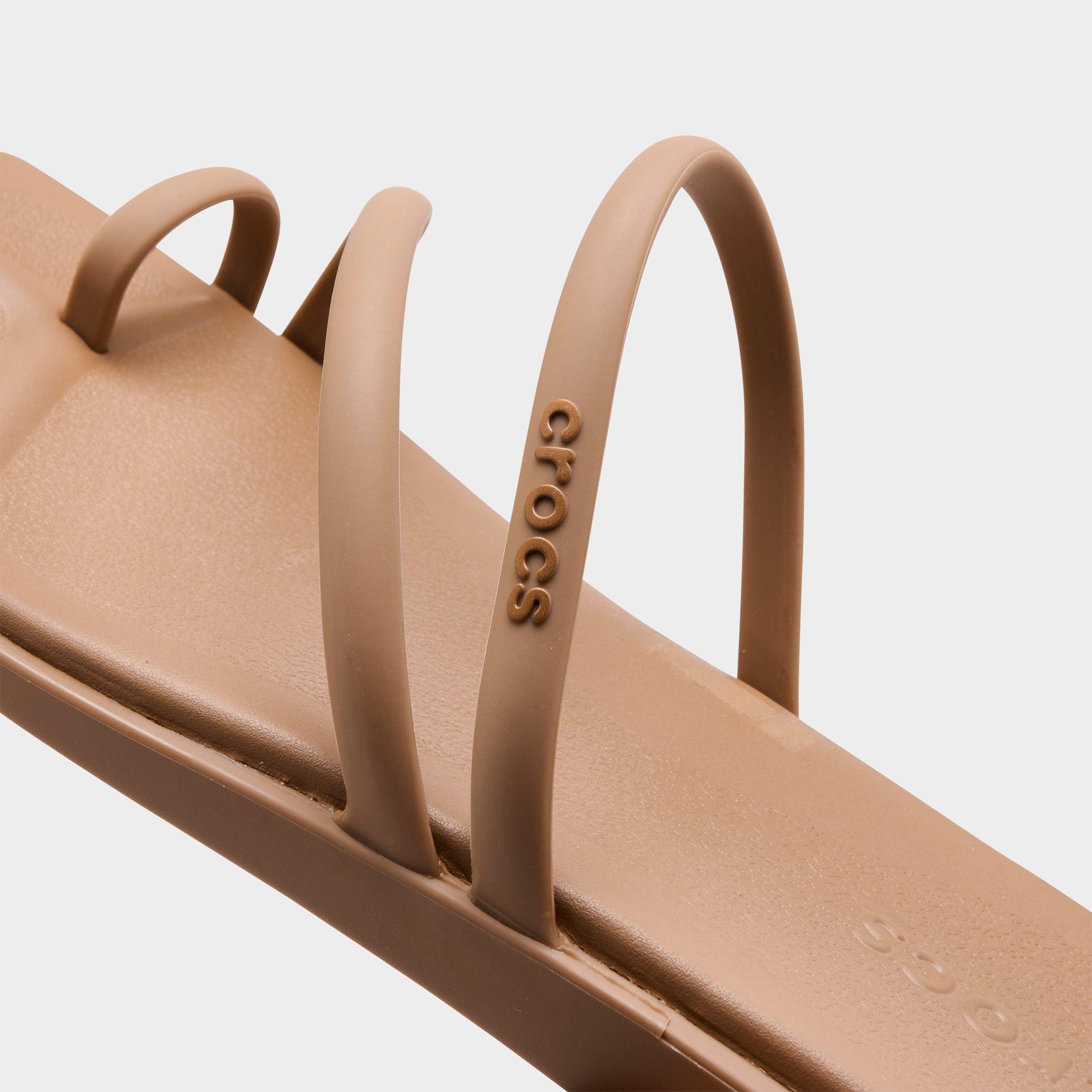 Women's Crocs Miami Metallic Toe Loop Sandals