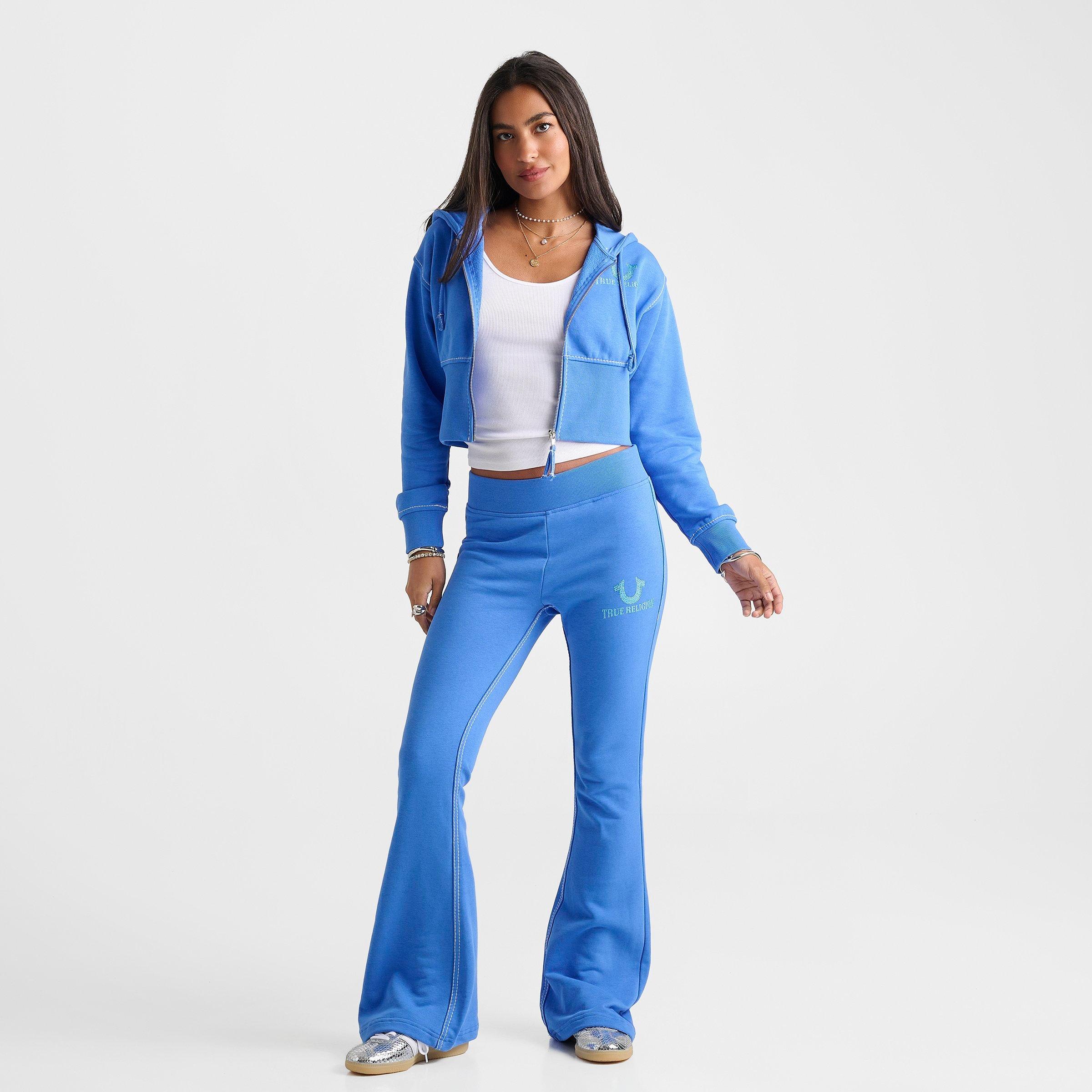 Women's True Religion Big T Flare Sweatpants