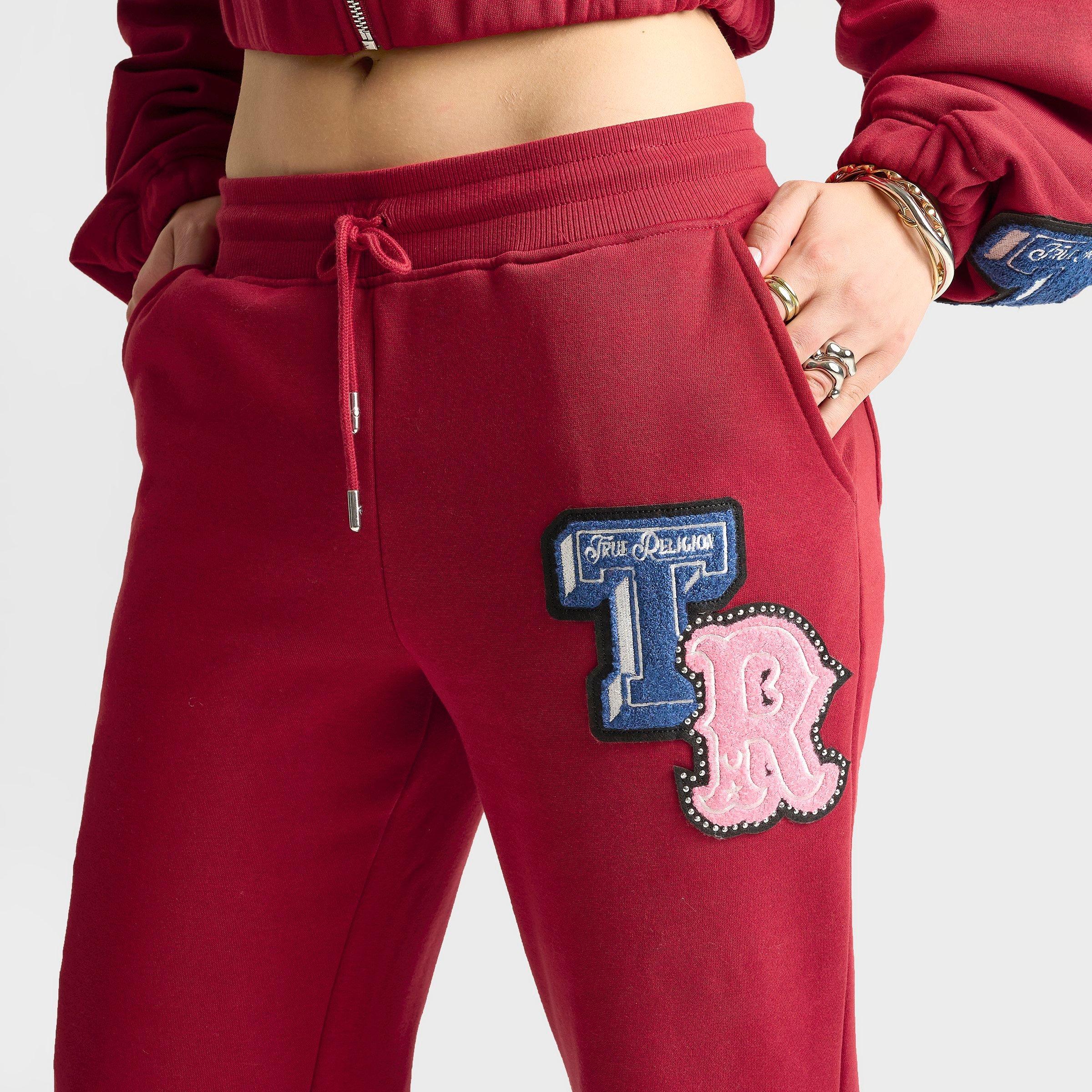 Women's True Religion Crystal Patch Jogger Pants