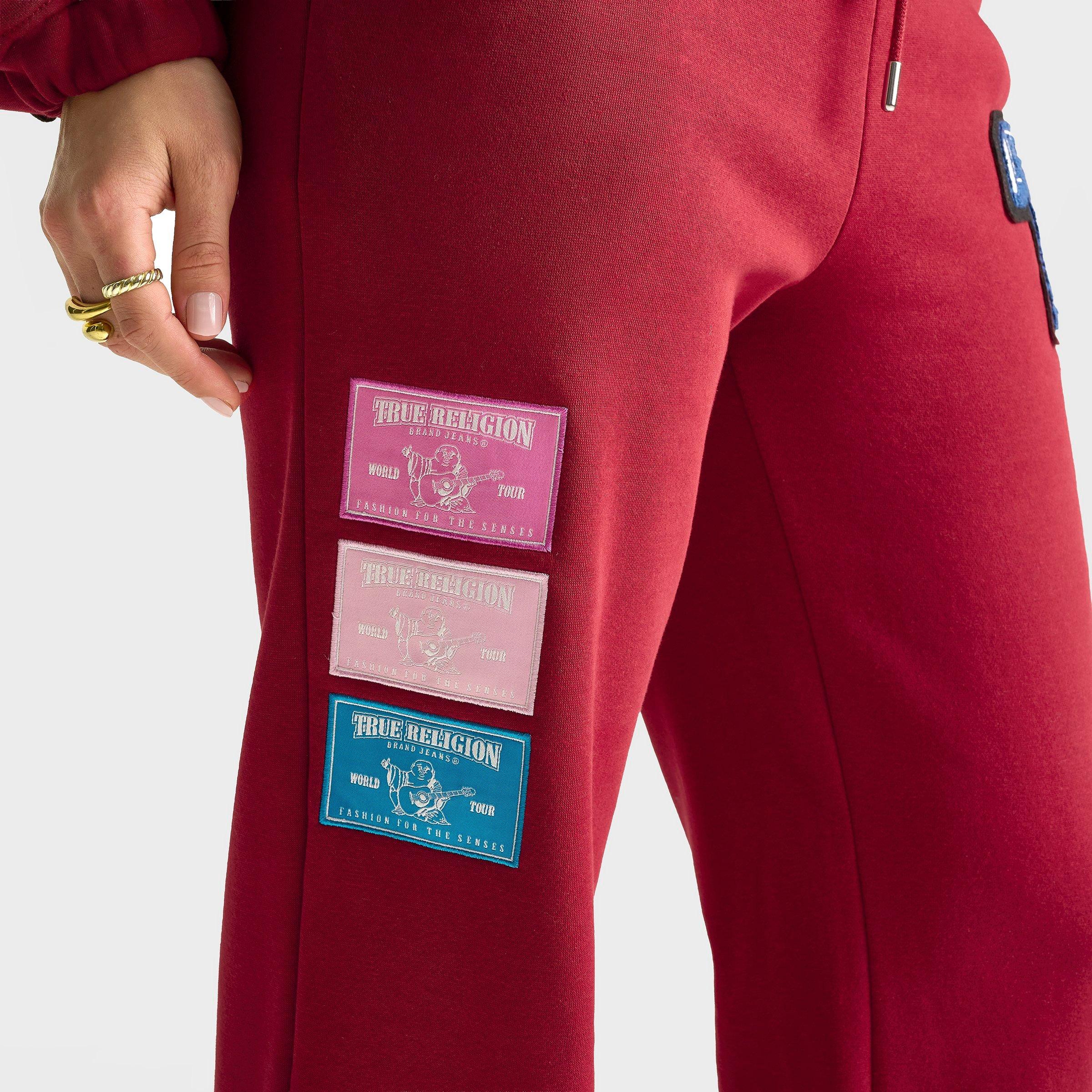 Women's True Religion Crystal Patch Jogger Pants