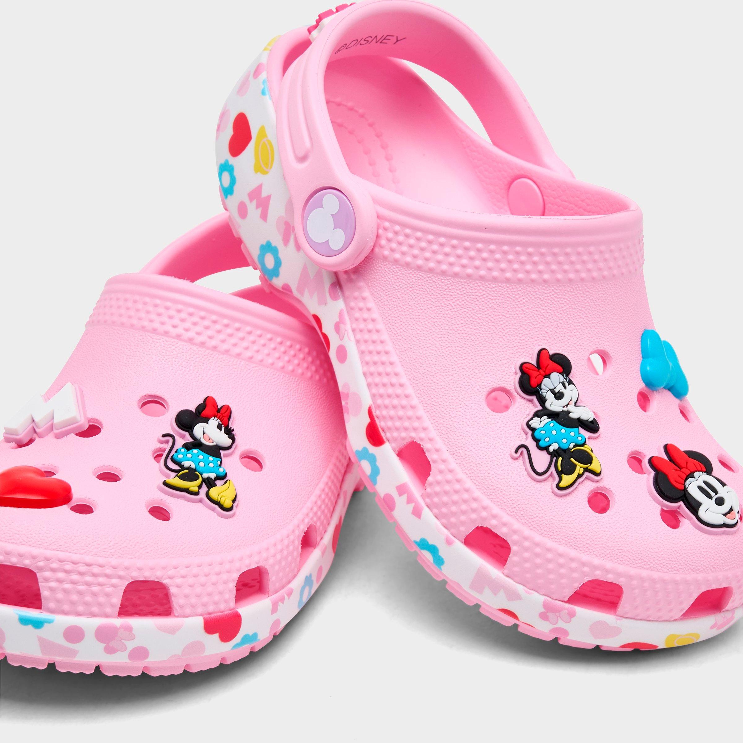 Girls' Toddler Crocs x Disney Minnie Mouse Classic Clog Shoes