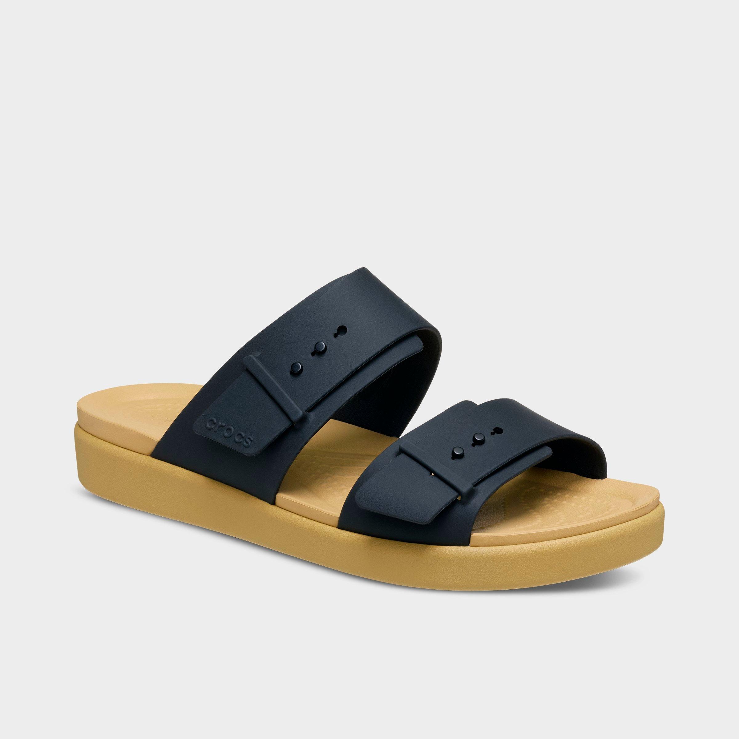Women's Crocs Brooklyn Buckle Low Casual Sandals