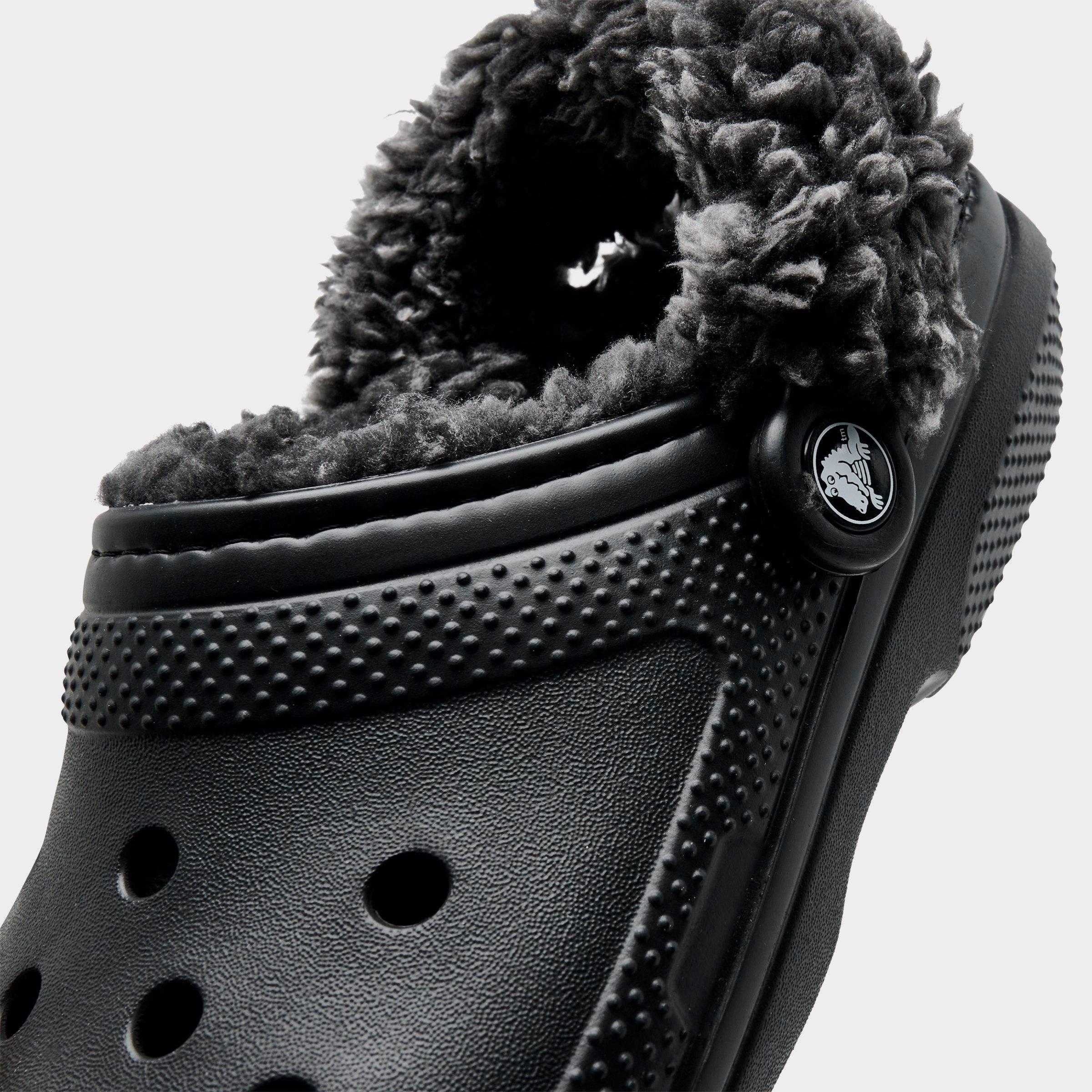 Women's Crocs Classic Fleece-Lined Clog Shoes