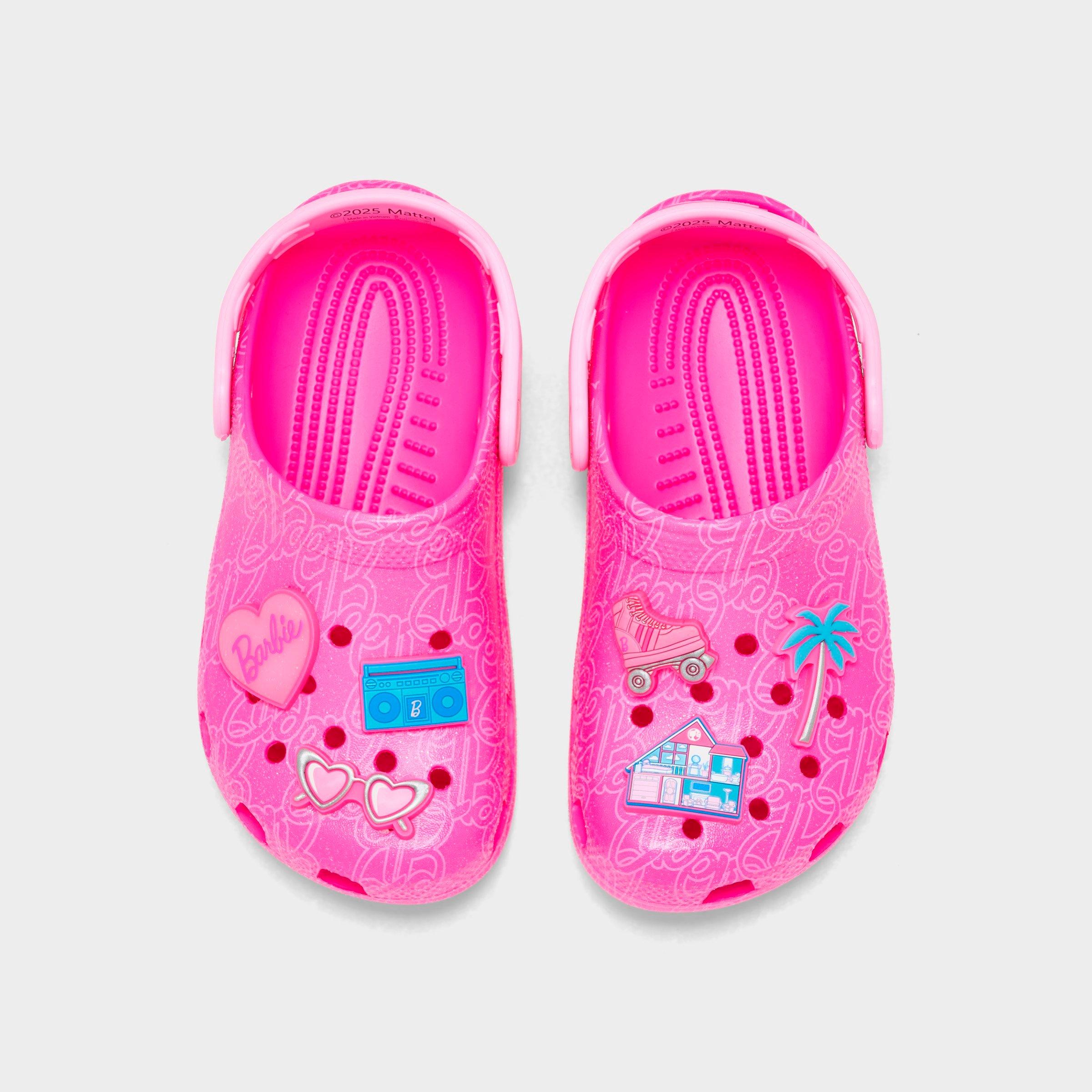 Girls' Little Kids' Crocs x Barbie Classic Clog Shoes