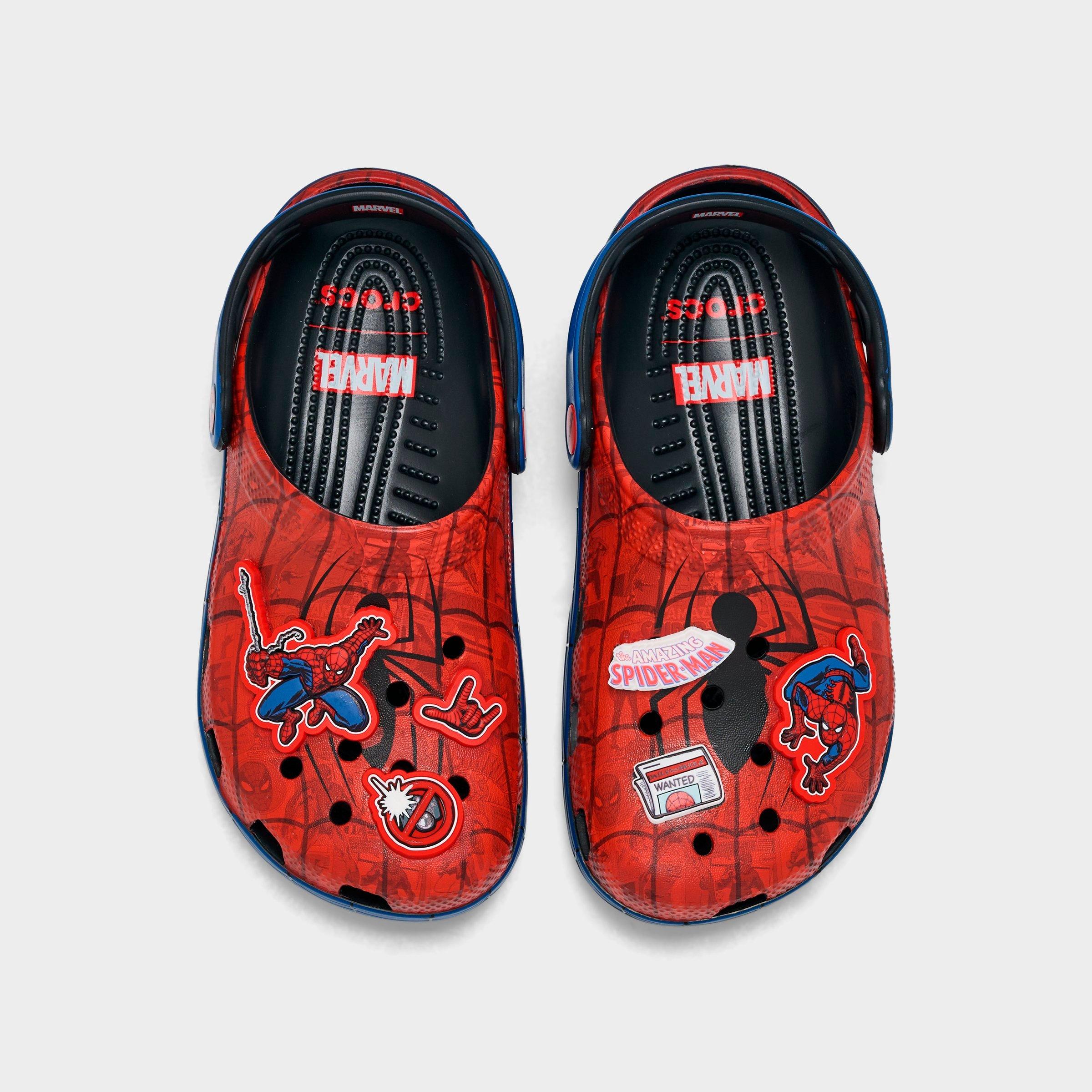 Little Kids' Crocs Spider-Man Classic Clog Shoes