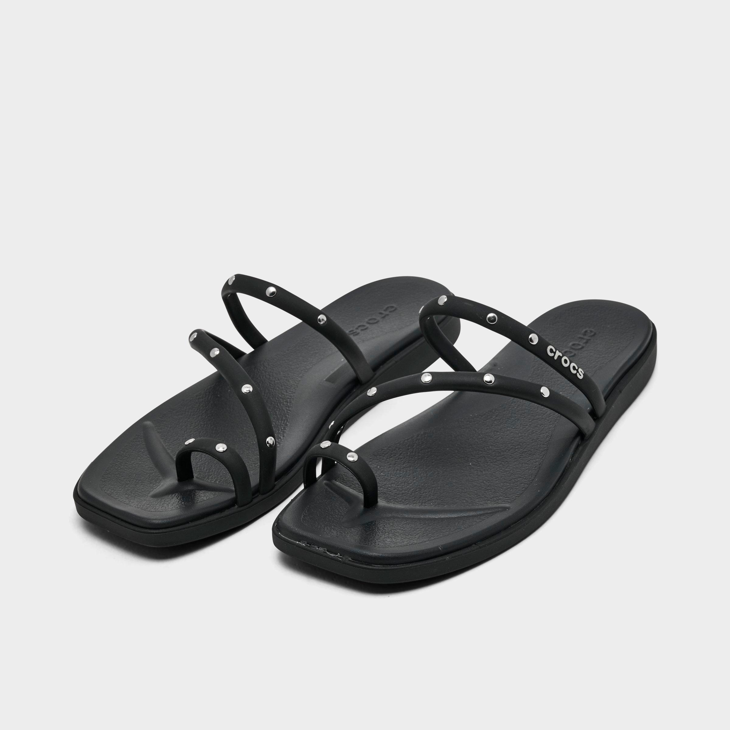 Women's Crocs Miami Studded Toe Loop Sandals