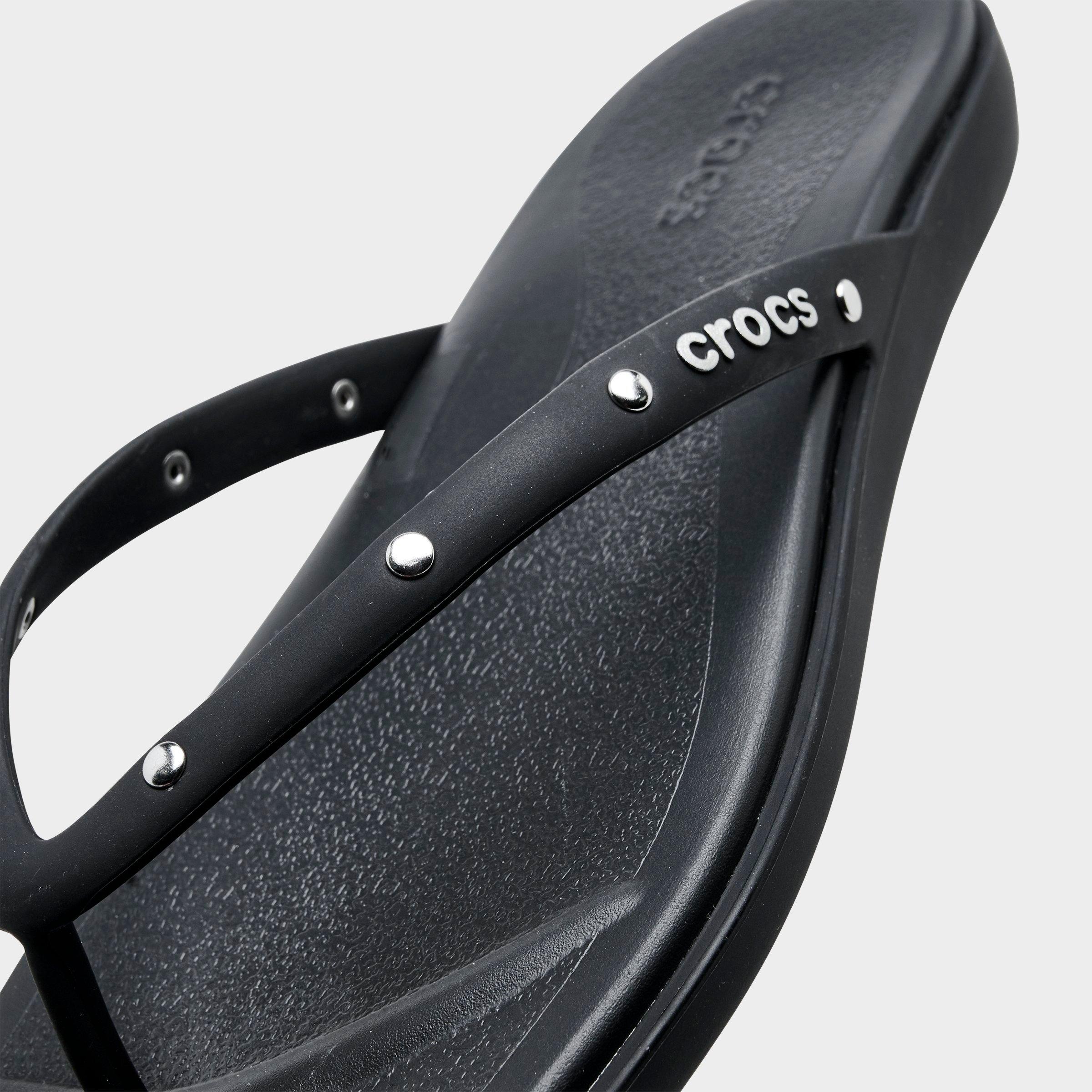 Women's Crocs Miami Studded Flip Sandals