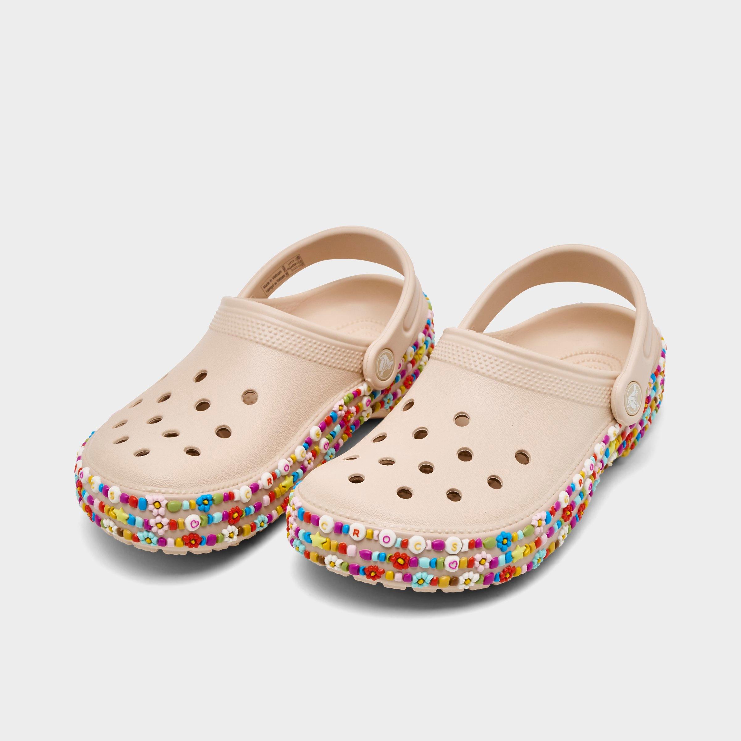 Girls' Little Kids' Crocs Friendship Bracelet Classic Clog Shoes