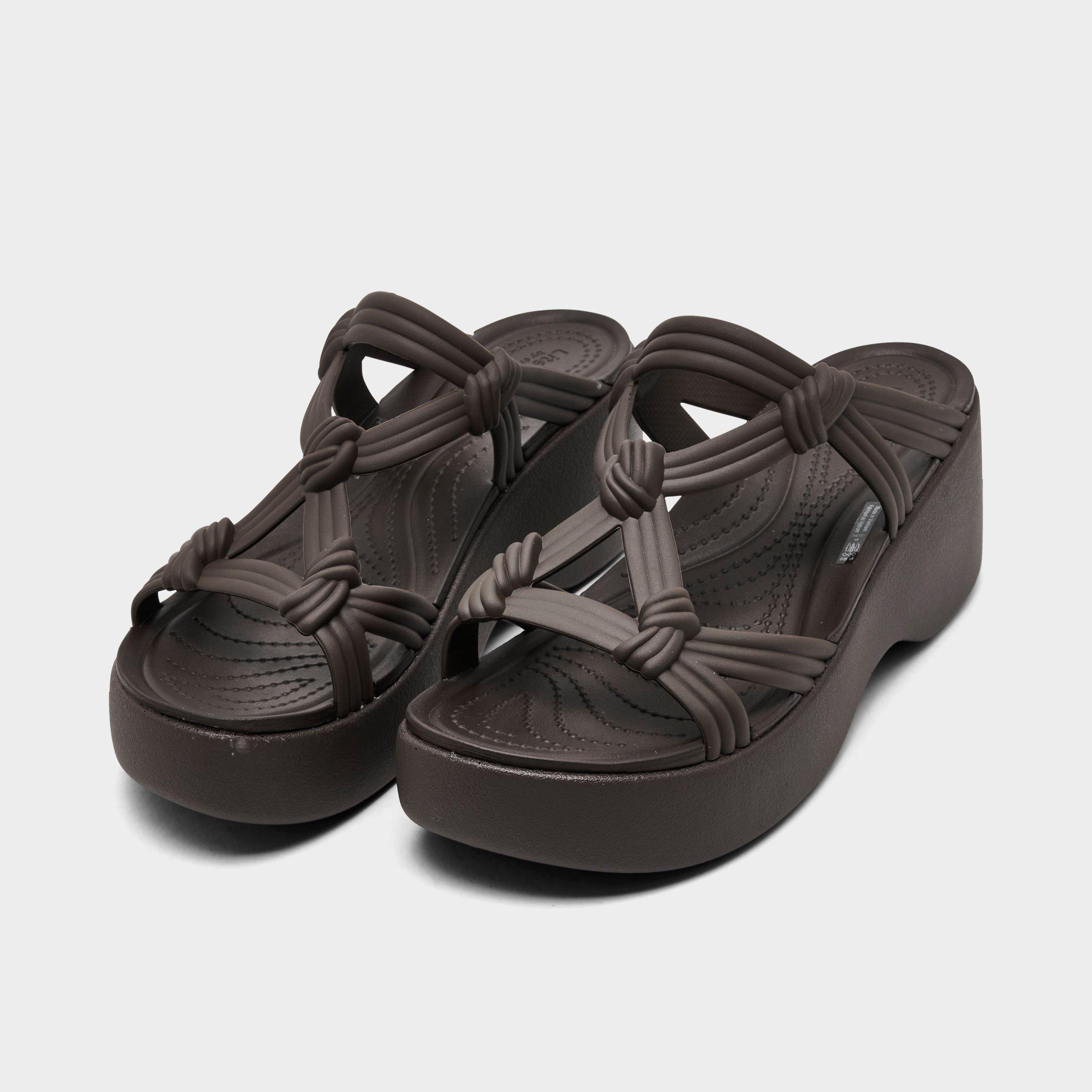 Women's Crocs Brooklyn Knot Sky Platform Sandals