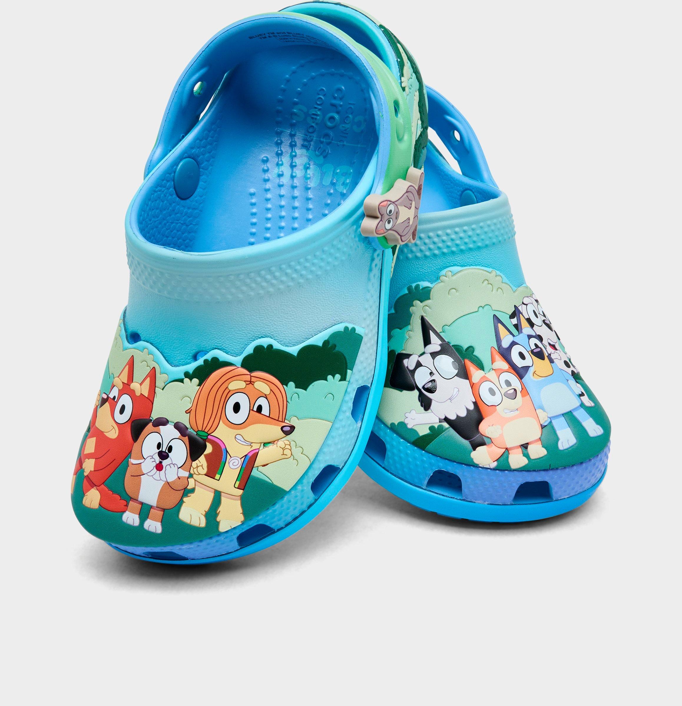 Kids' Toddler Crocs x Bluey Classic Clog Shoes