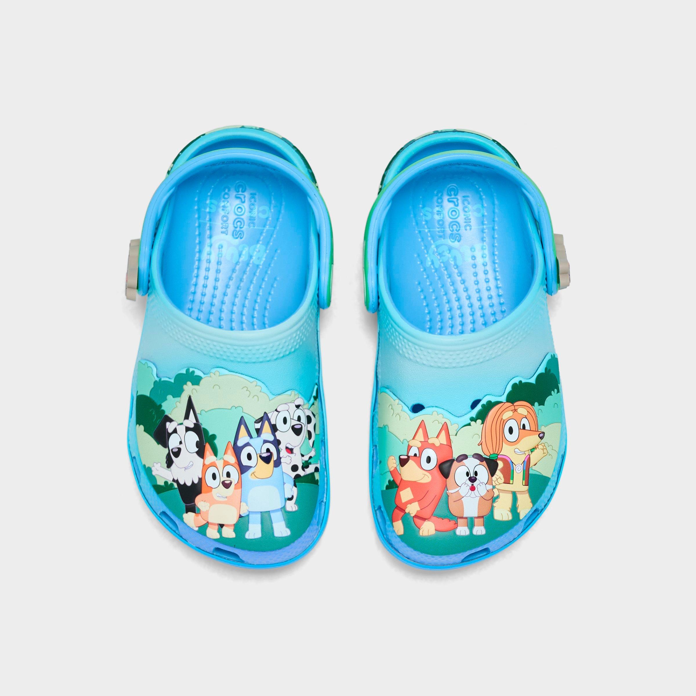 Kids' Toddler Crocs x Bluey Classic Clog Shoes
