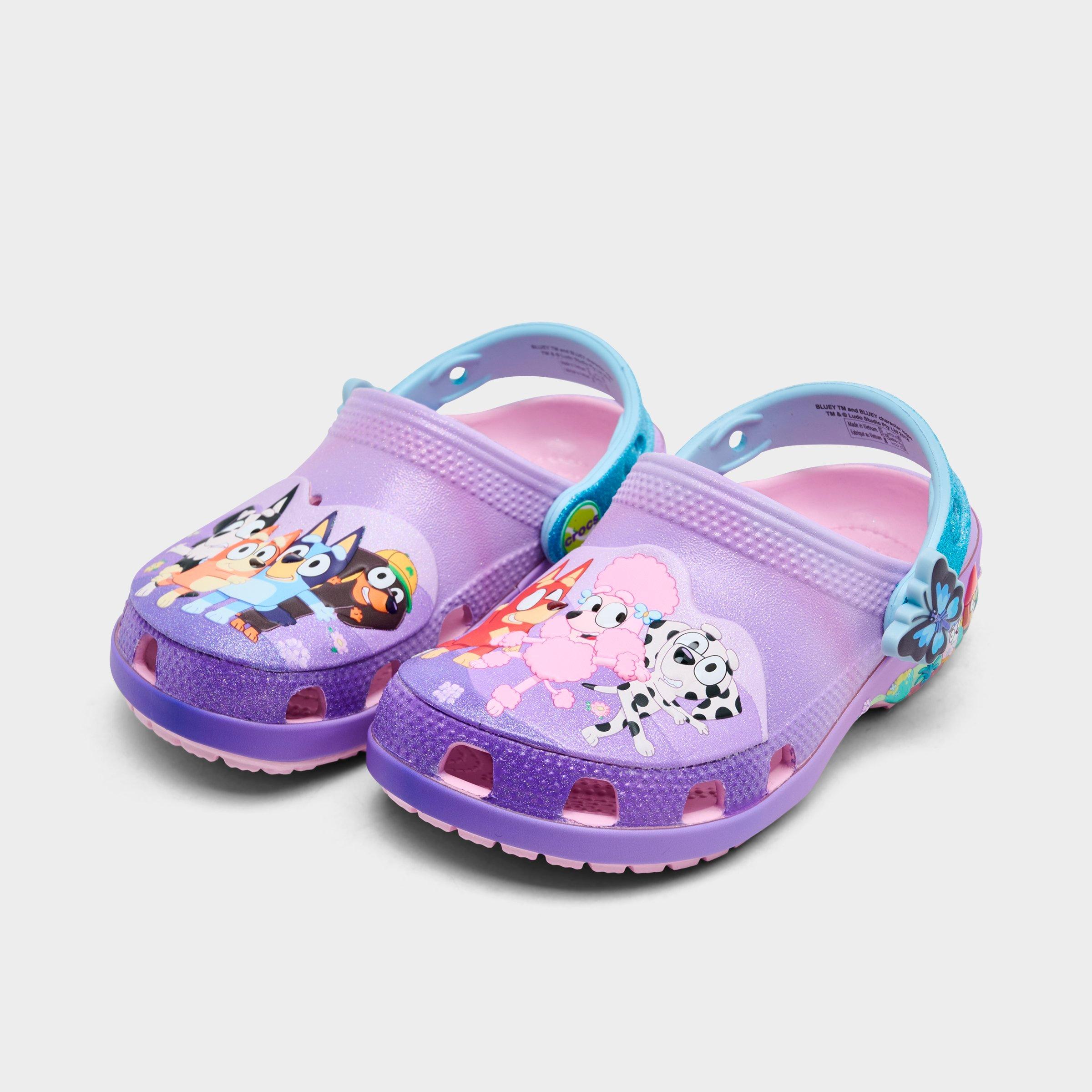  Kids' Toddler Crocs x Bluey Classic Clog Shoes