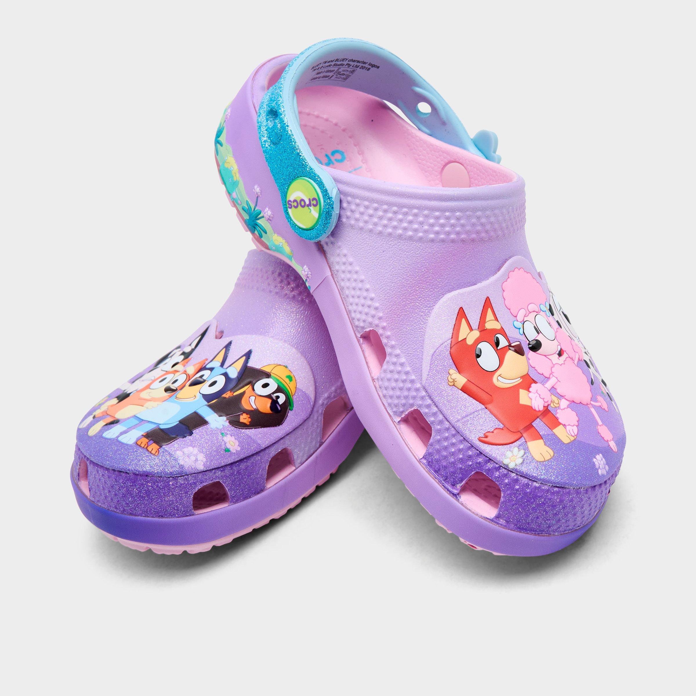  Kids' Toddler Crocs x Bluey Classic Clog Shoes