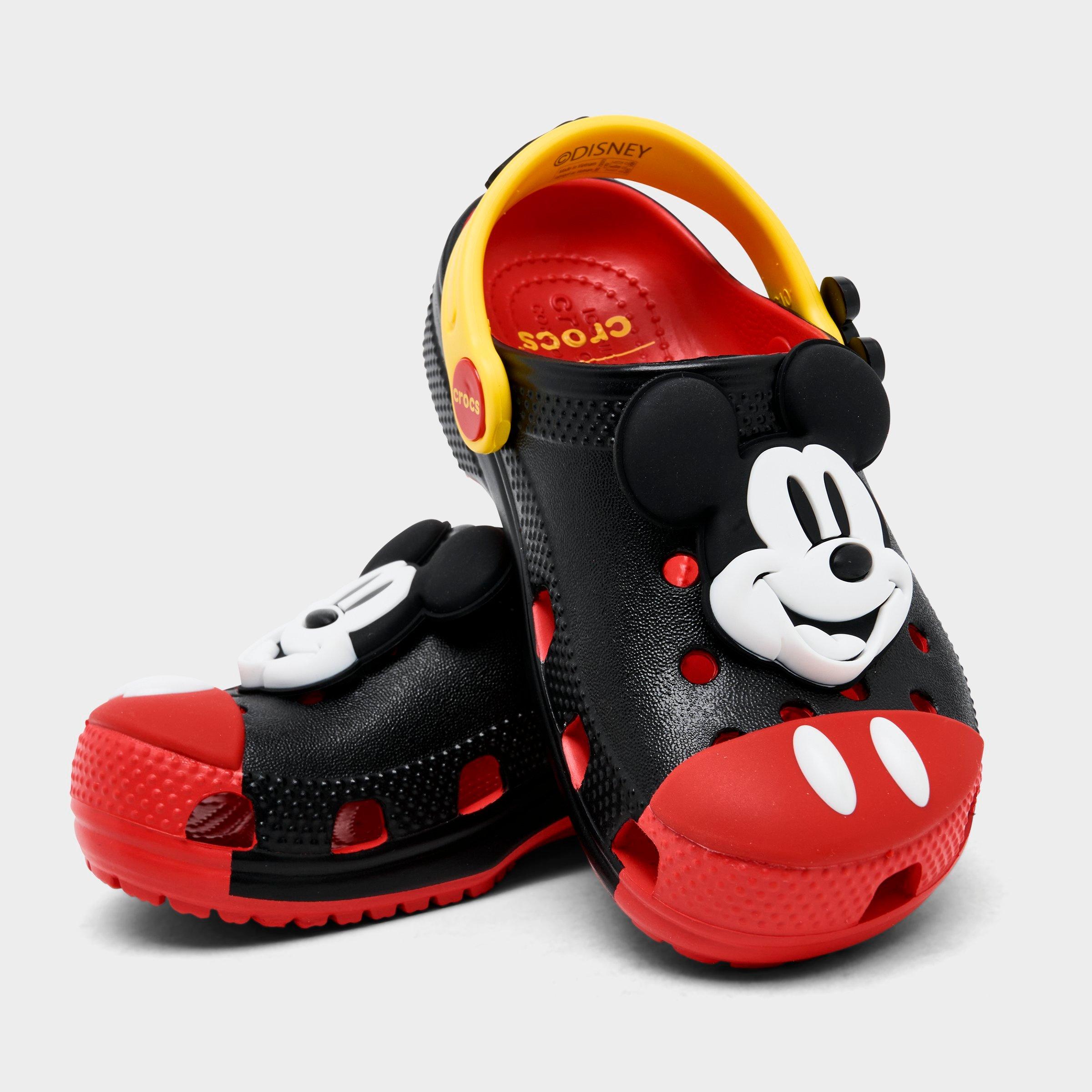 Kids' Toddler Crocs X Disney Mickey Mouse Classic Clog Shoes
