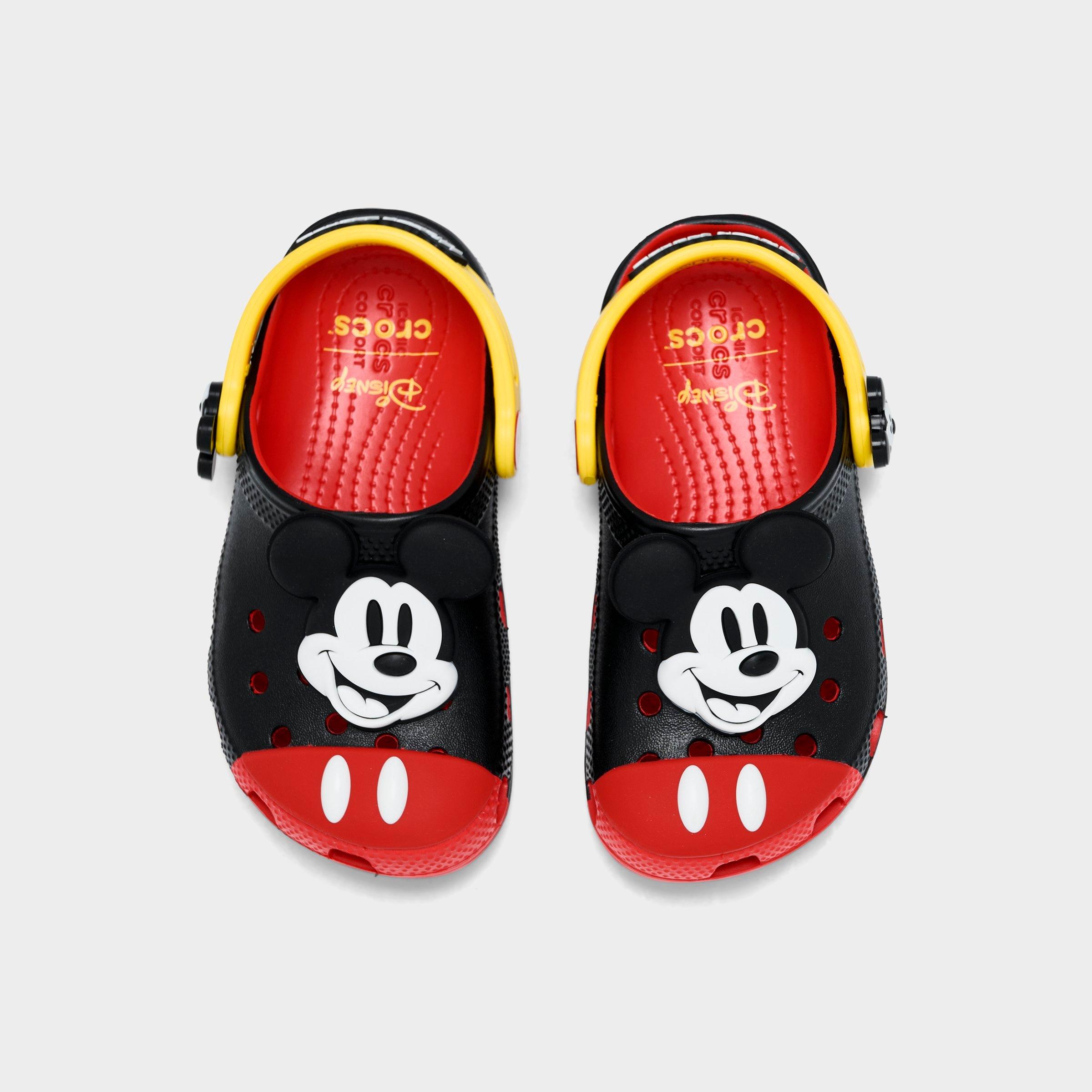 Kids' Toddler Crocs X Disney Mickey Mouse Classic Clog Shoes