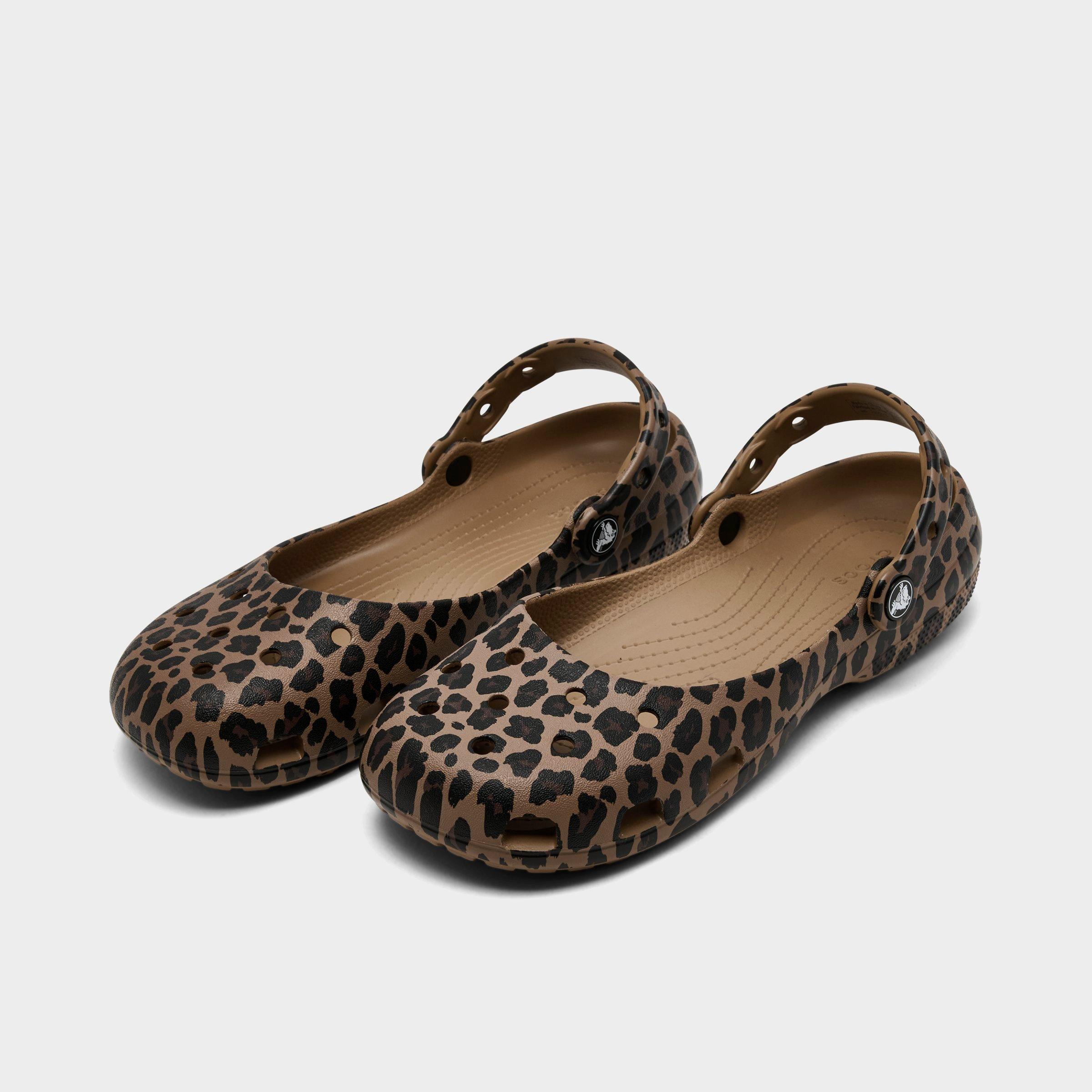 Women's Crocs Classic Animal Ballet Clogs
