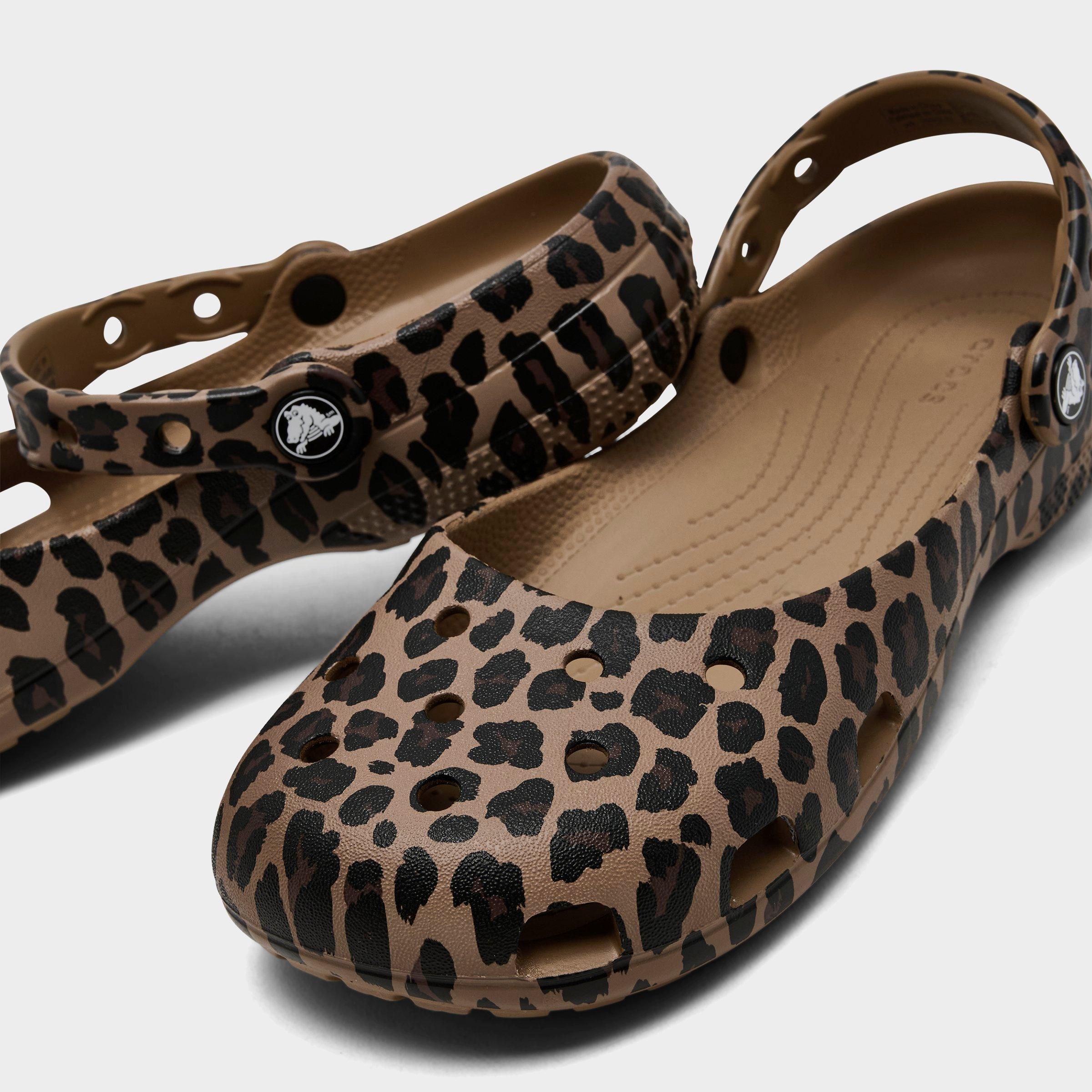 Women's Crocs Classic Animal Ballet Clogs
