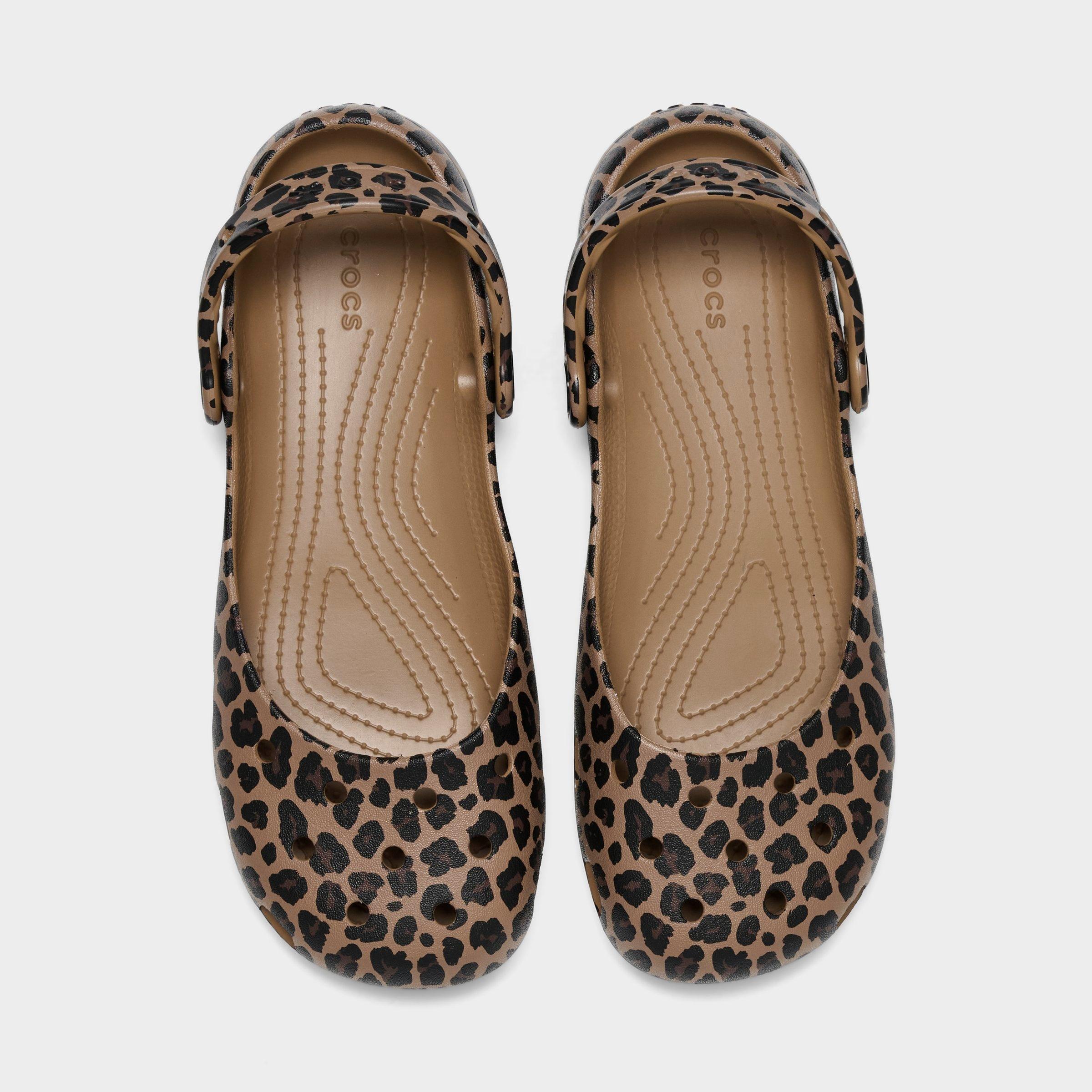 Women's Crocs Classic Animal Ballet Clogs