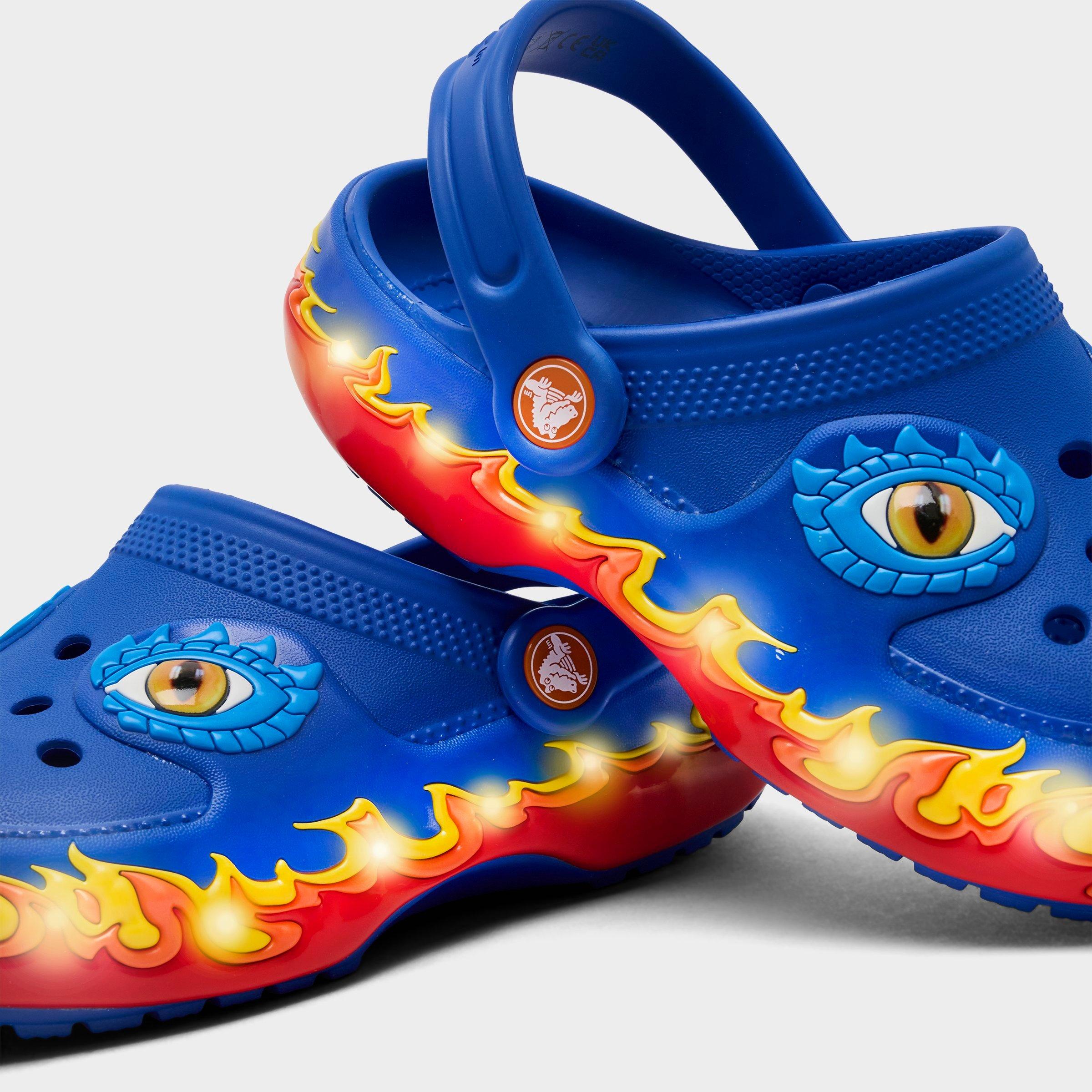 Little Kids' Crocs Light-Up Dragon Classic Clog Shoes
