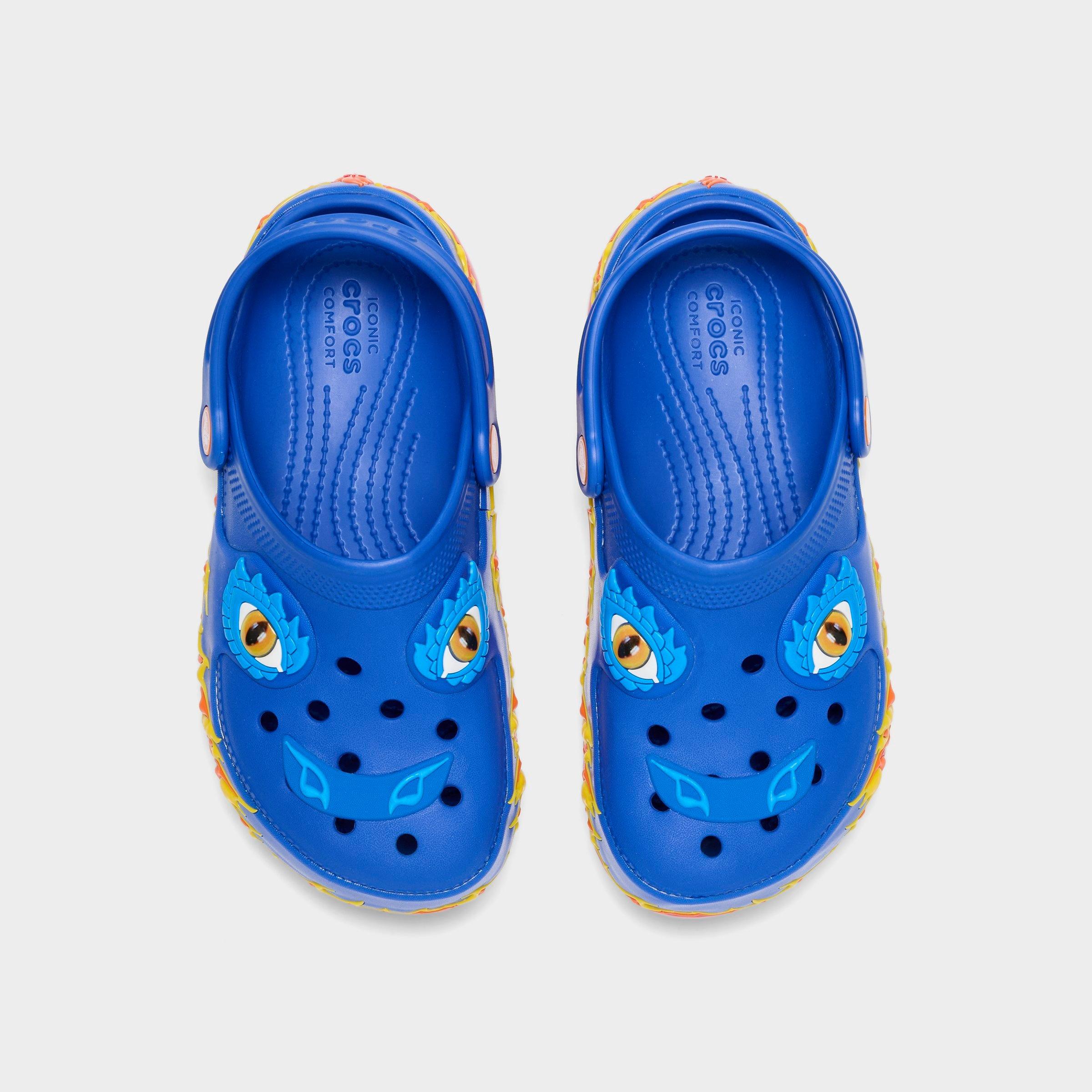 Little Kids' Crocs Light-Up Dragon Classic Clog Shoes