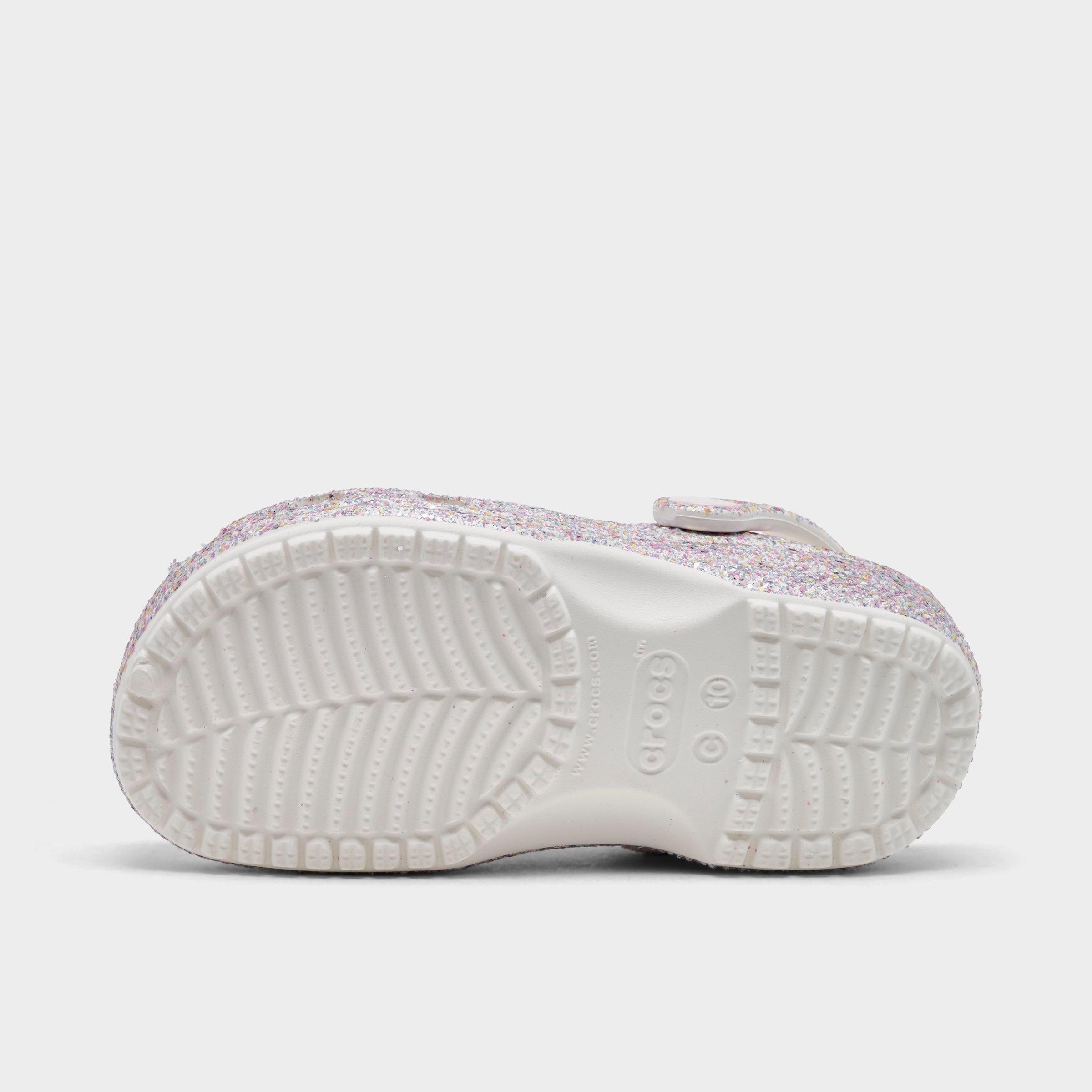 Girls' Toddler Crocs Classic Glitter Clog Shoes