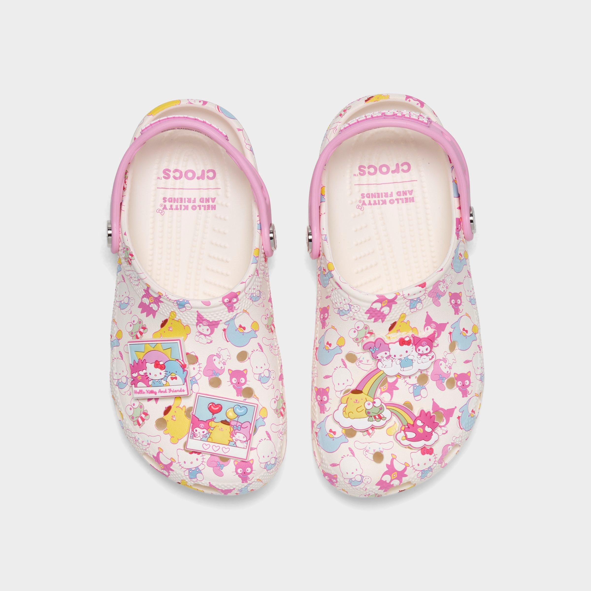 Girls' Little Kids' Crocs x Hello Kitty and Friends Pastel Classic Clog Shoes