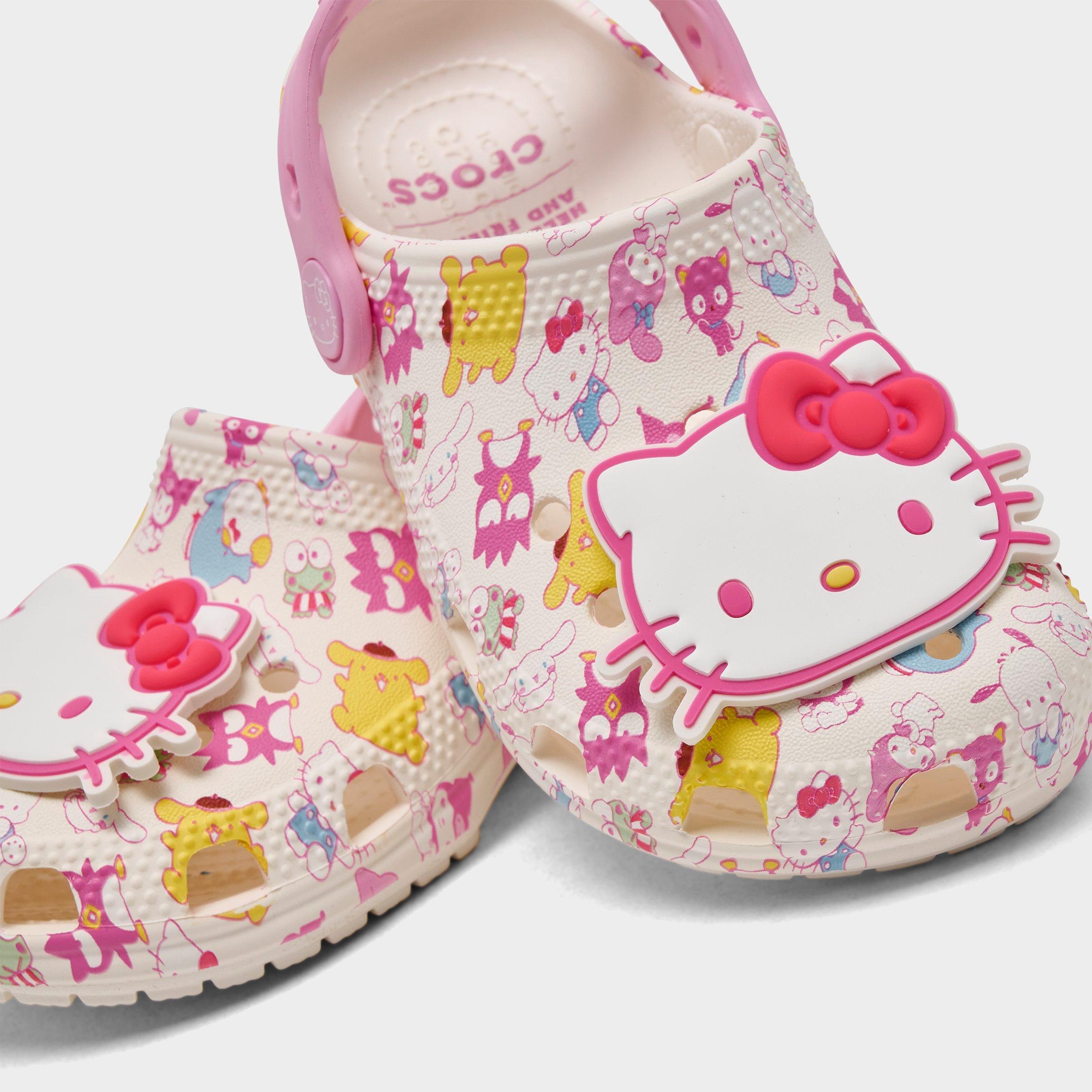 Girls' Toddler Crocs x Hello Kitty and Friends Pastel Classic Clog Shoes