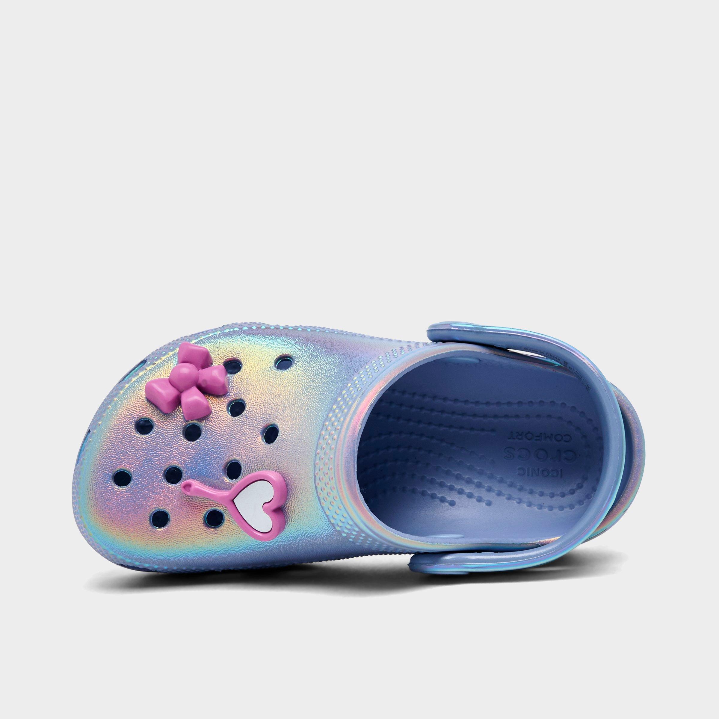 Girls' Toddler Crocs Sleepover Party Classic Clog Shoes